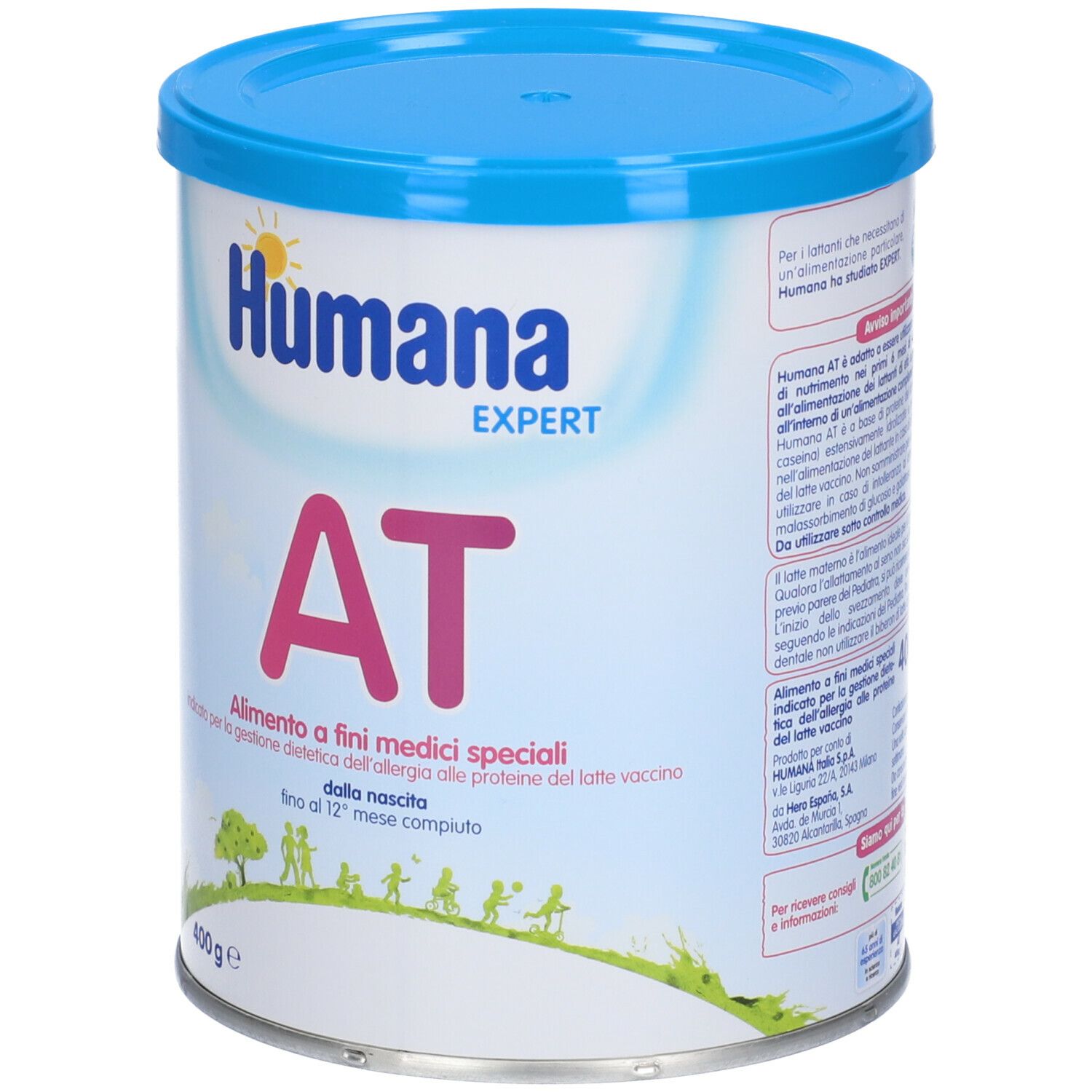 Humana At Expert Latte In Polvere per Allergie 400g - Para