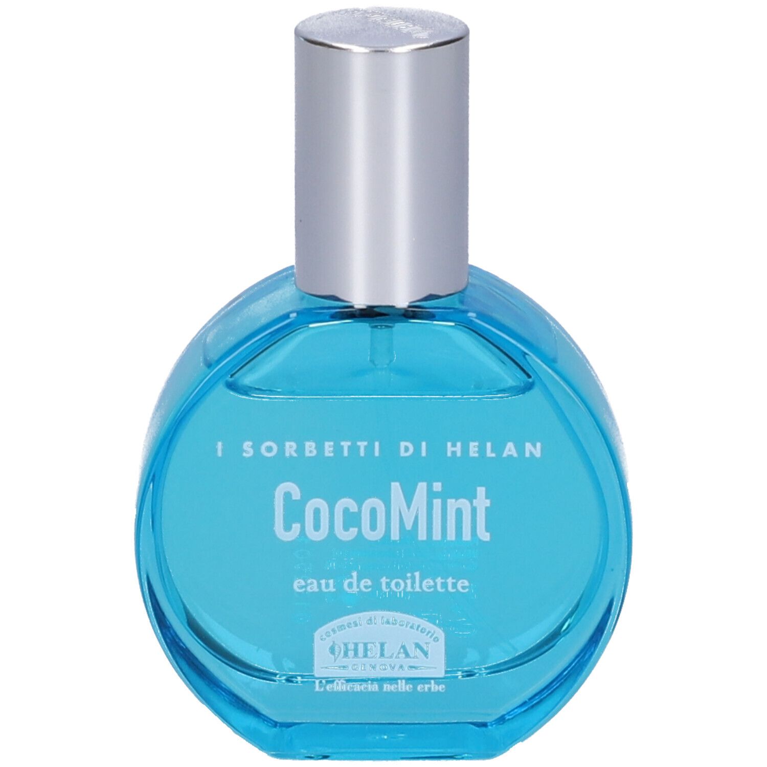 Testo della confezione. Descrive le note olfattive: menta, acqua di cocco, pralina di cocco, vaniglia, fava tonka, malto. Attenzione: Infiammabile.