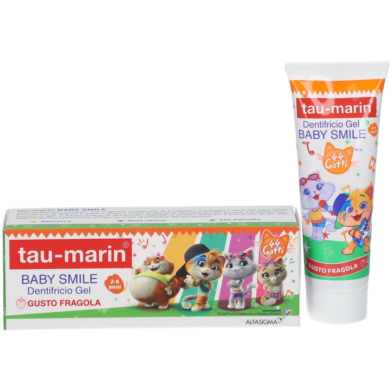 Tau-Marin® Dentifricio Gel BABY SMILE 2-6 Anni