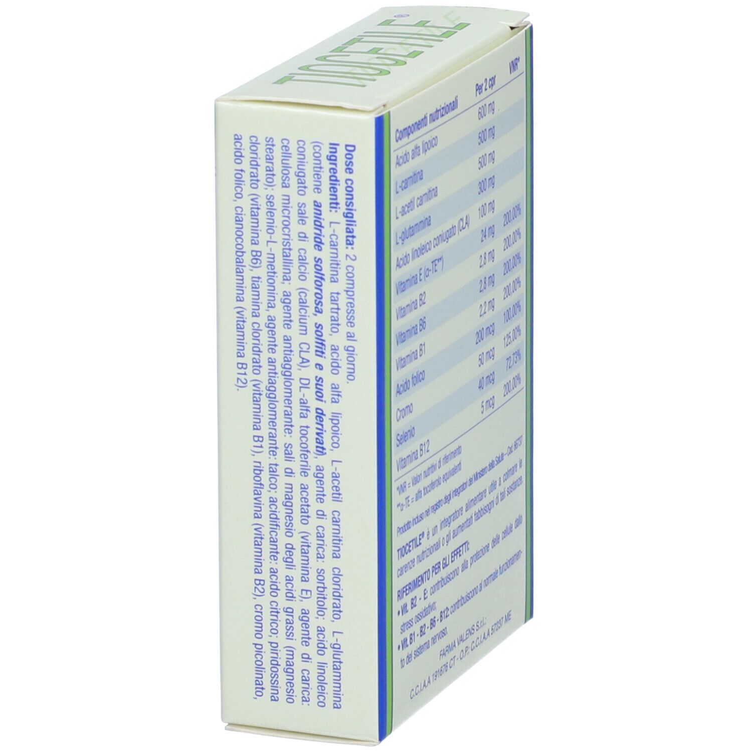 Tiocetile 30 Compresse