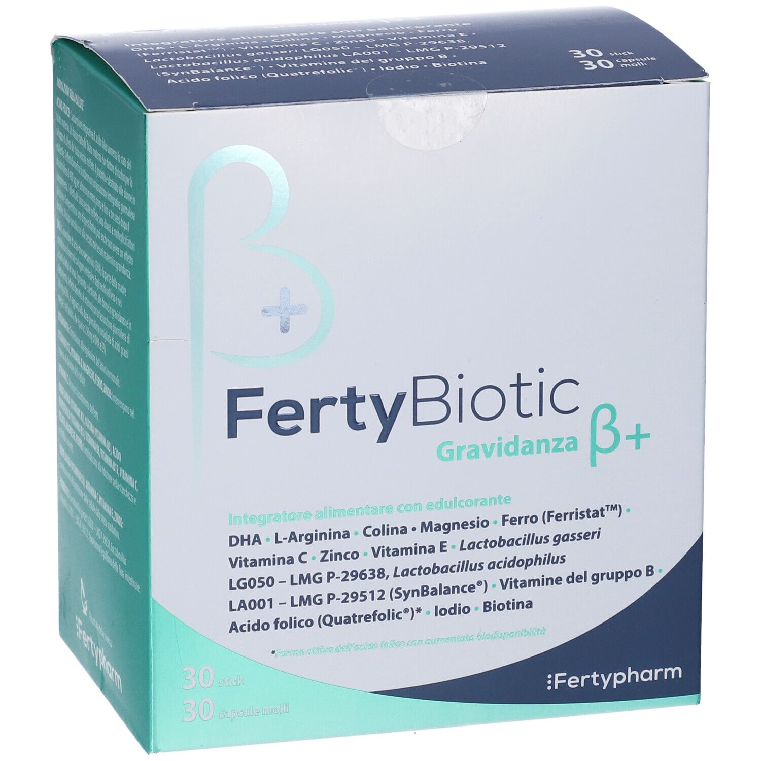 Fertybiotic Gravidanza Beta+ 30 Stick + 30 Capsule
