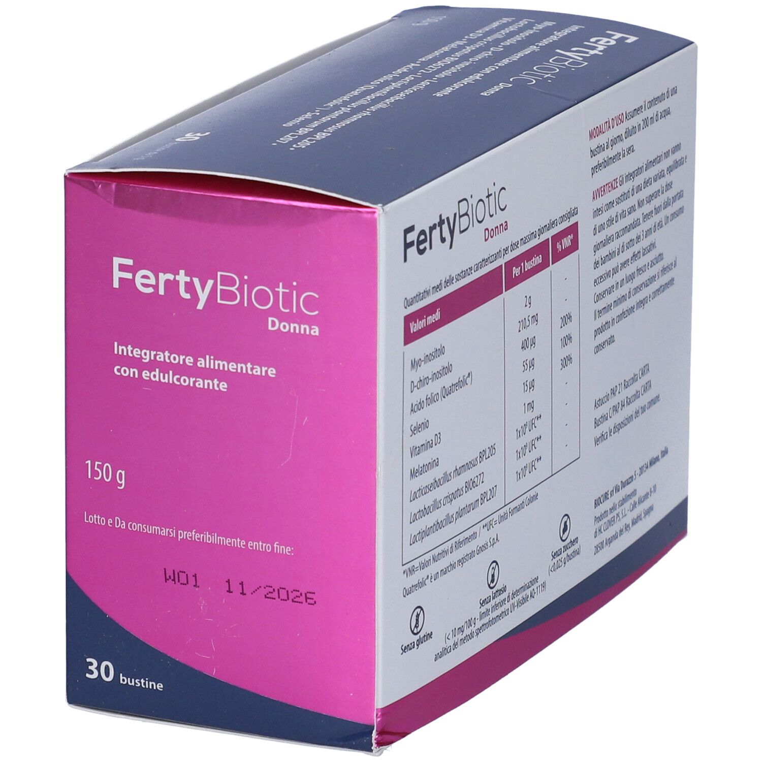 Fertybiotic Donna 30 Bustine