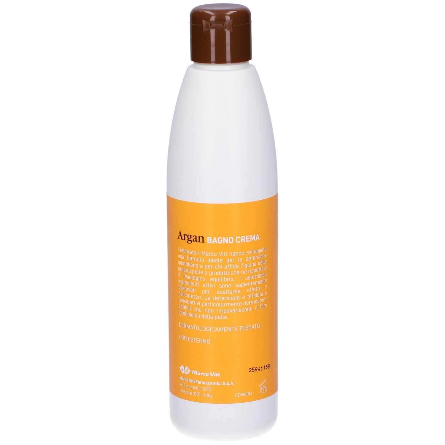 Marco Viti Bagno Crema Con Olio Biologico Di Argan