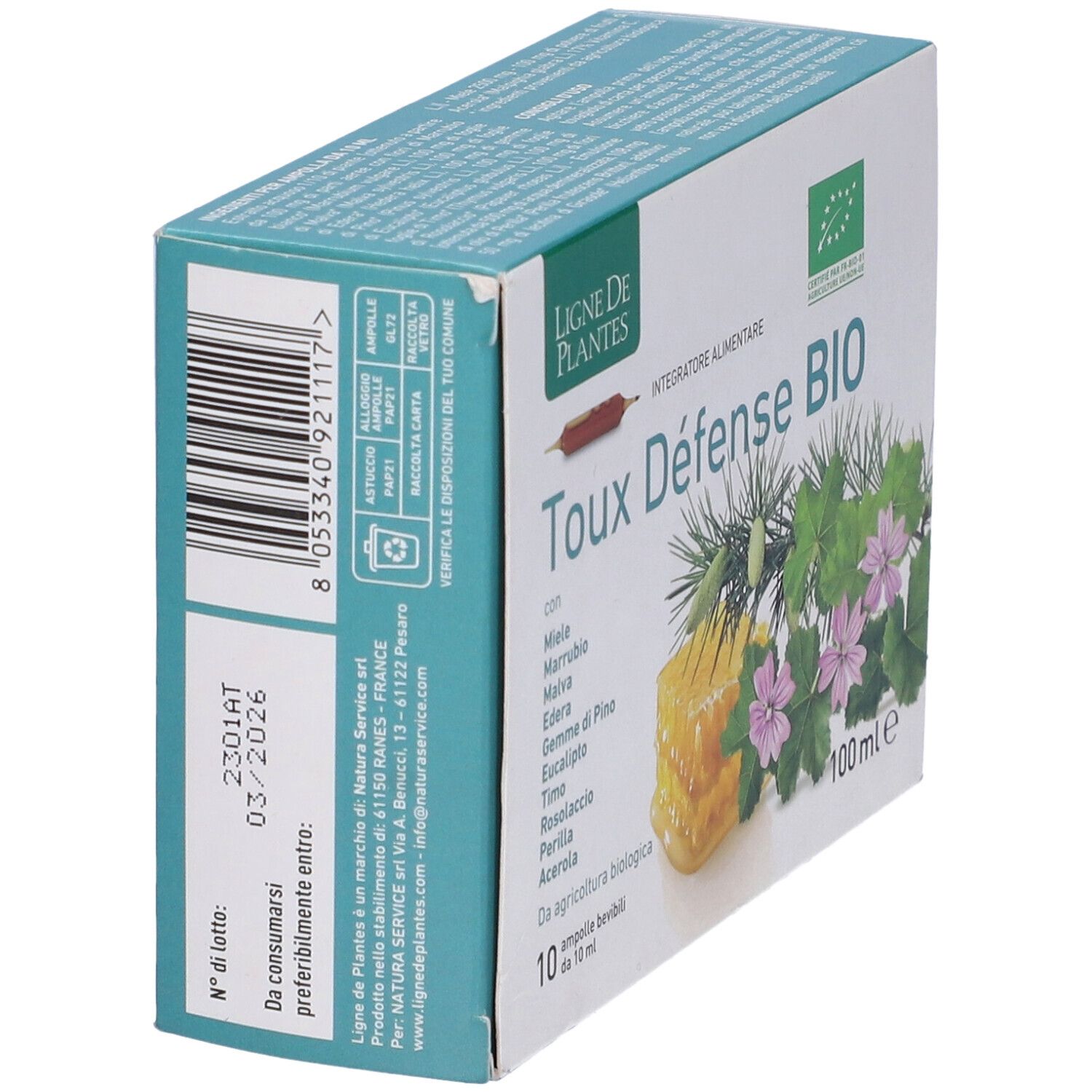Toux Defense Bio 10 Ampolle