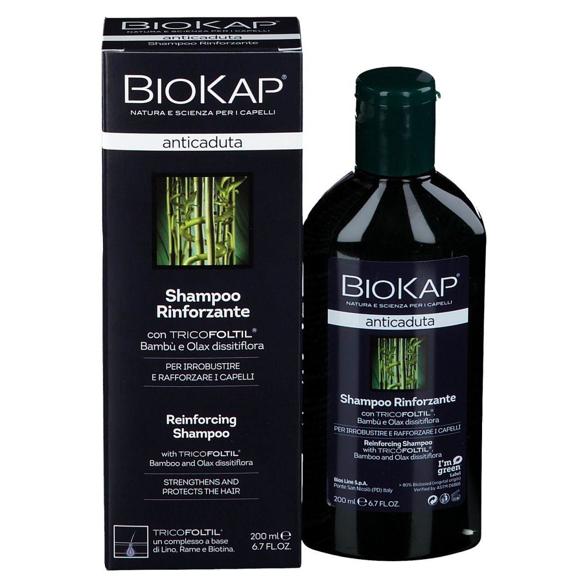 BIOS LINE BioKap® Anticaduta Shampoo Rinforzante