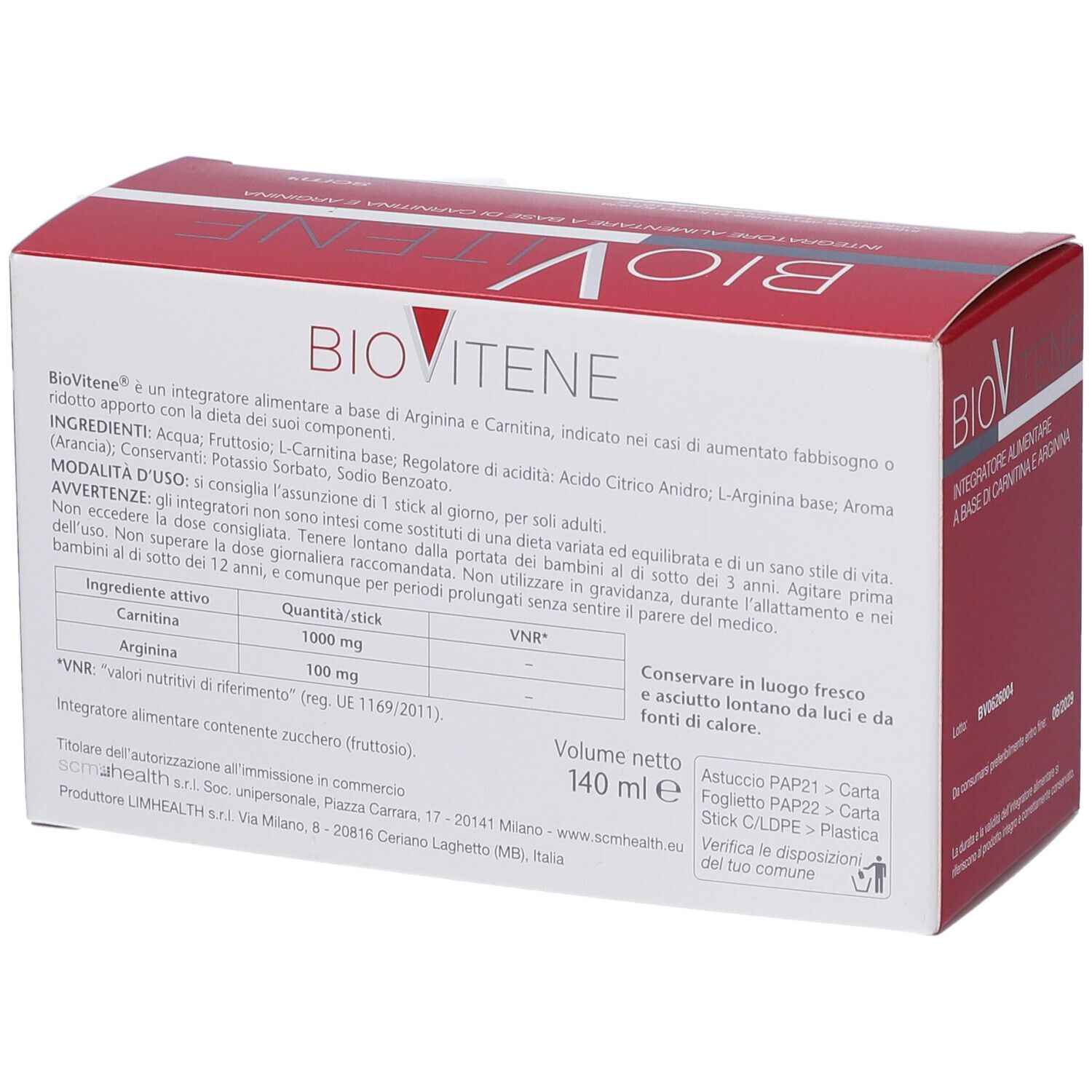 Confezione da 4 tubi globuli, Psycophyt 33A, Tubi dose 1-2-3-4.