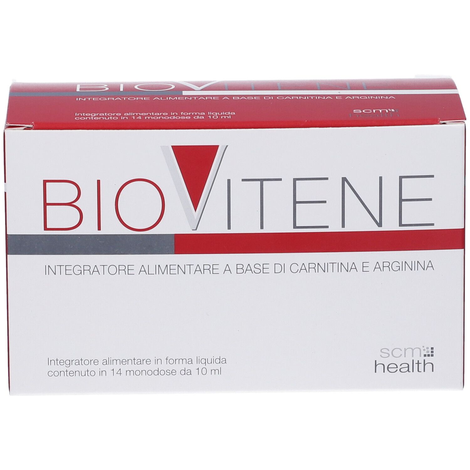 BIOVITENE Integratore alimentare a base di carnitina e arginina. 14 monodose da 10 ml.