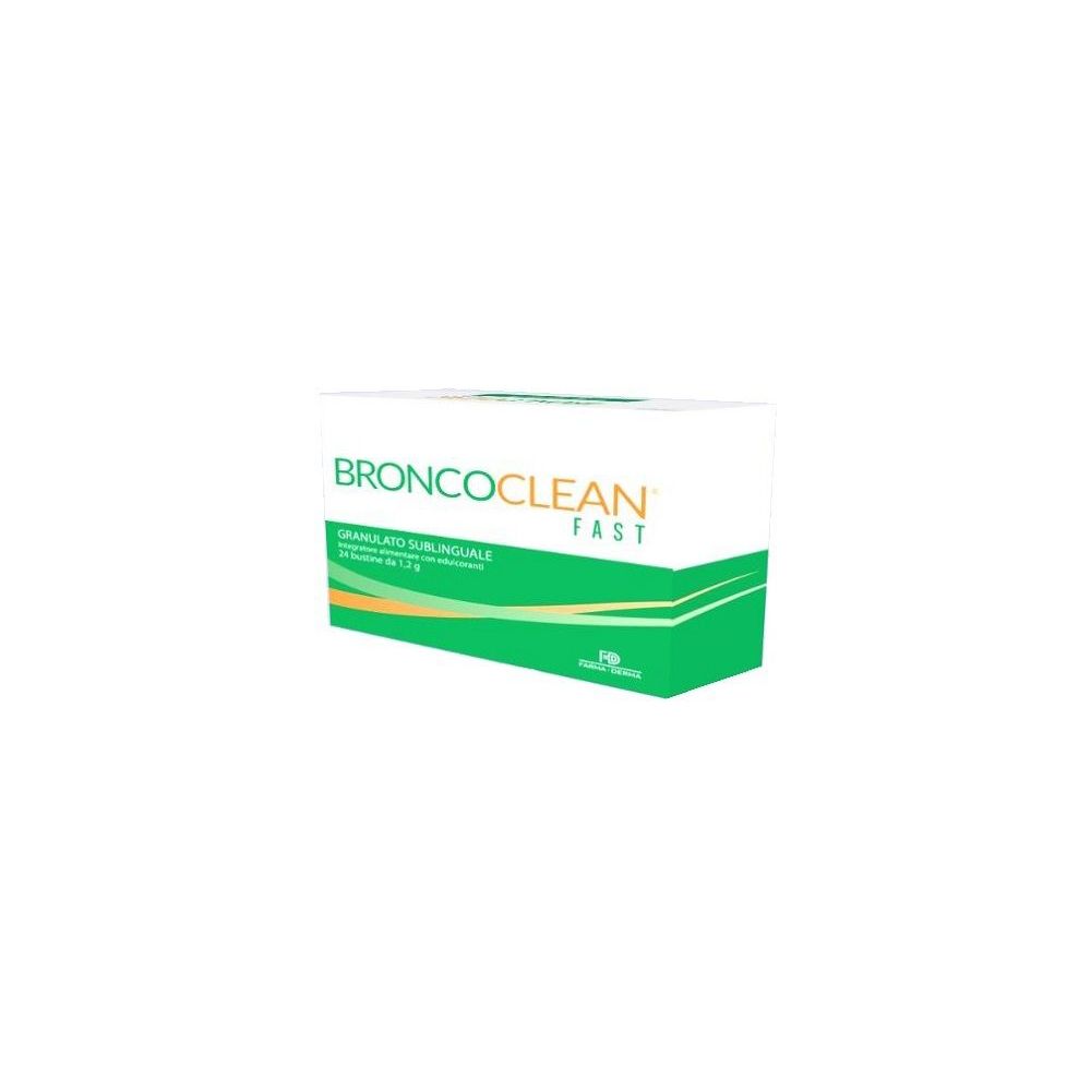 Broncoclean Fast Granulato Sublinguale 24 Bustine