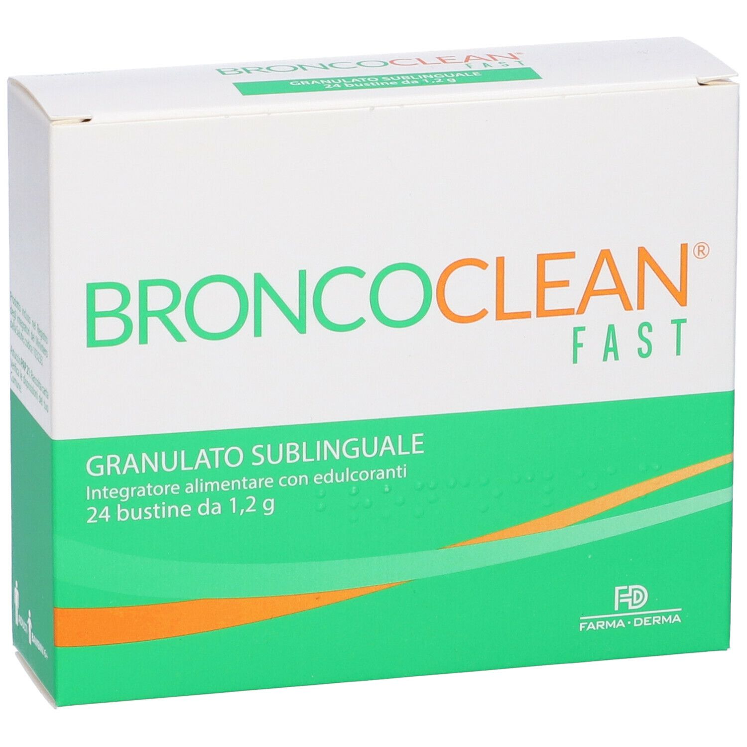 Broncoclean Fast Granulato Sublinguale 24 Bustine
