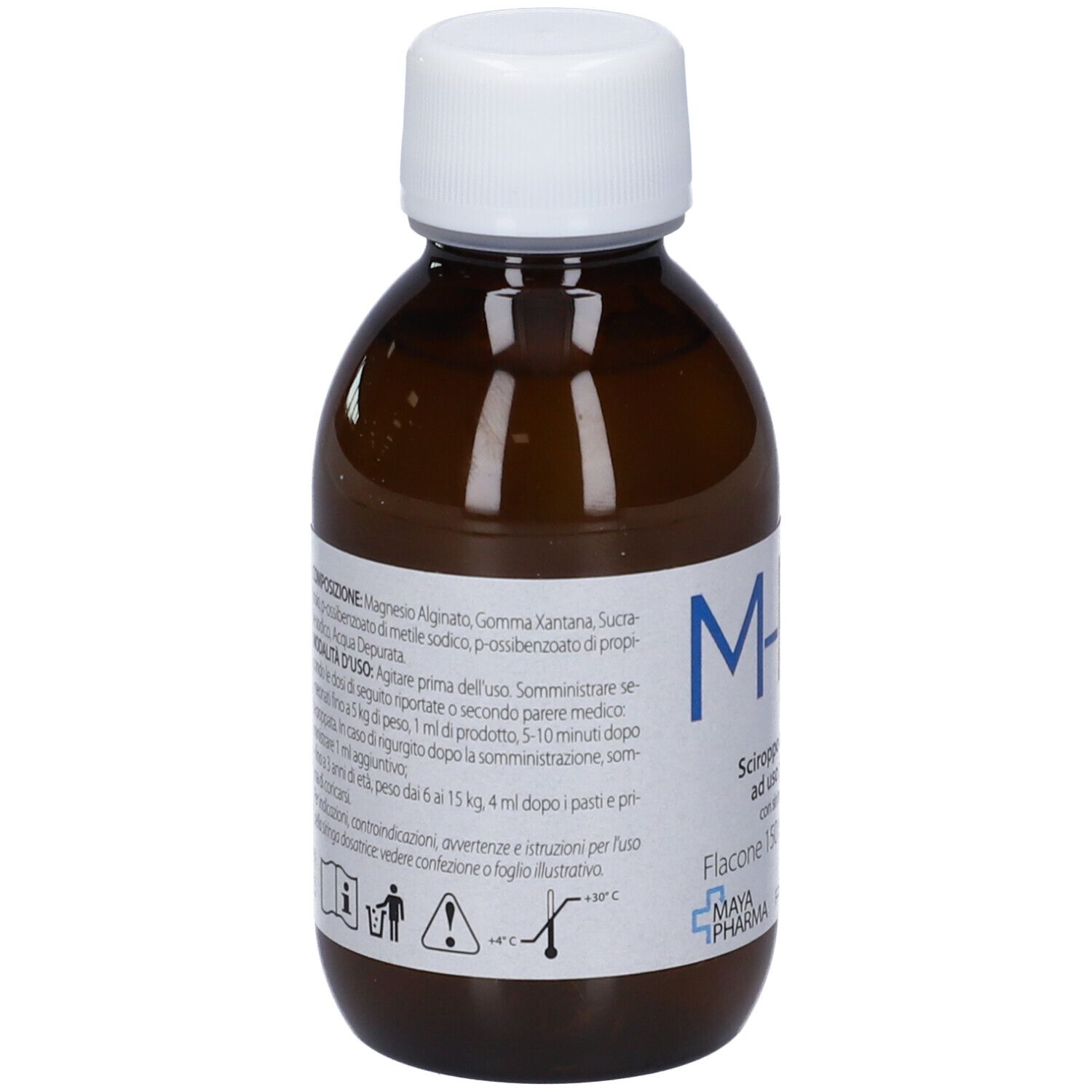 M-Ref Nipio Sciroppo Antireflusso Ad Uso Pediatrico 150 Ml Con Siringa Dosatrice