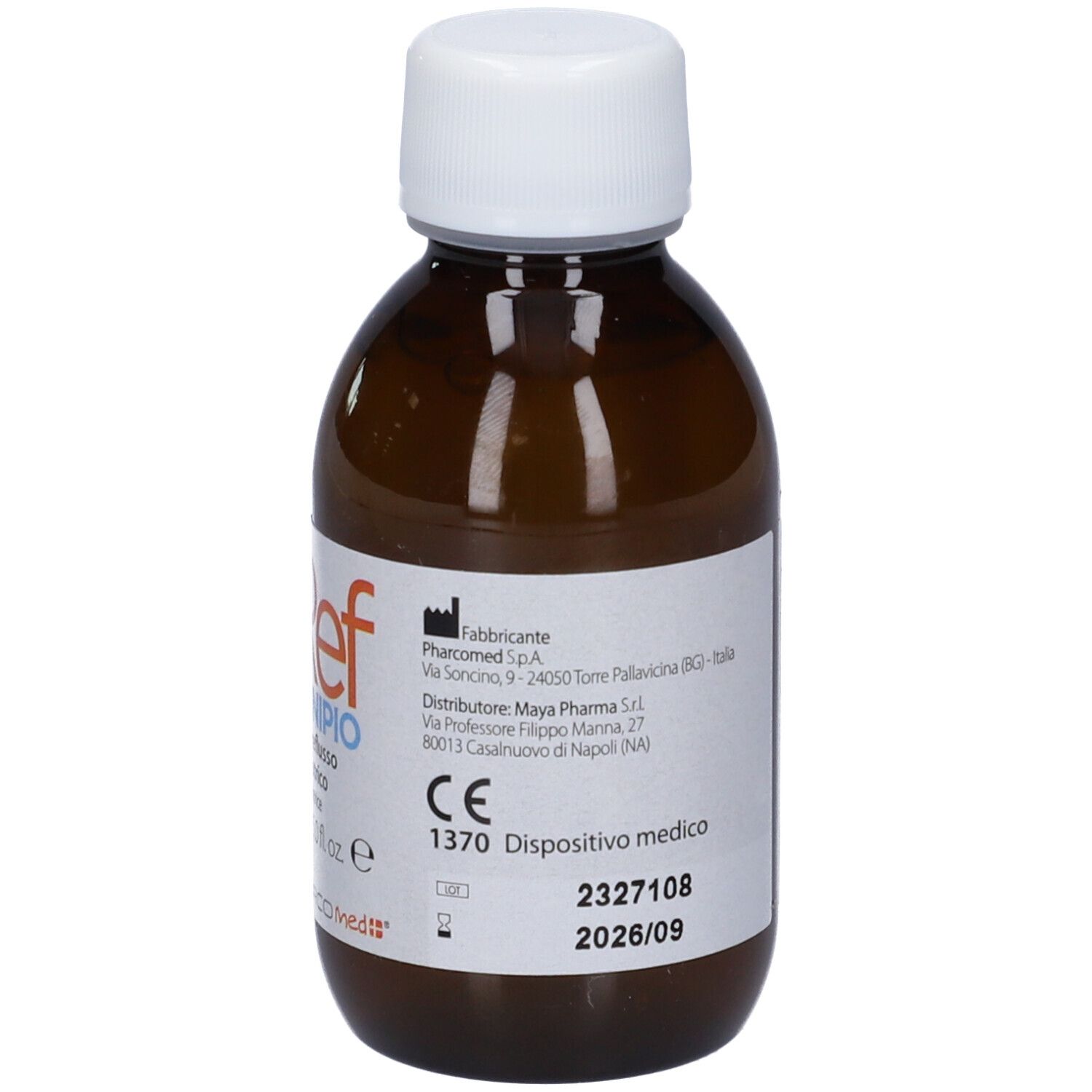 M-Ref Nipio Sciroppo Antireflusso Ad Uso Pediatrico 150 Ml Con Siringa Dosatrice