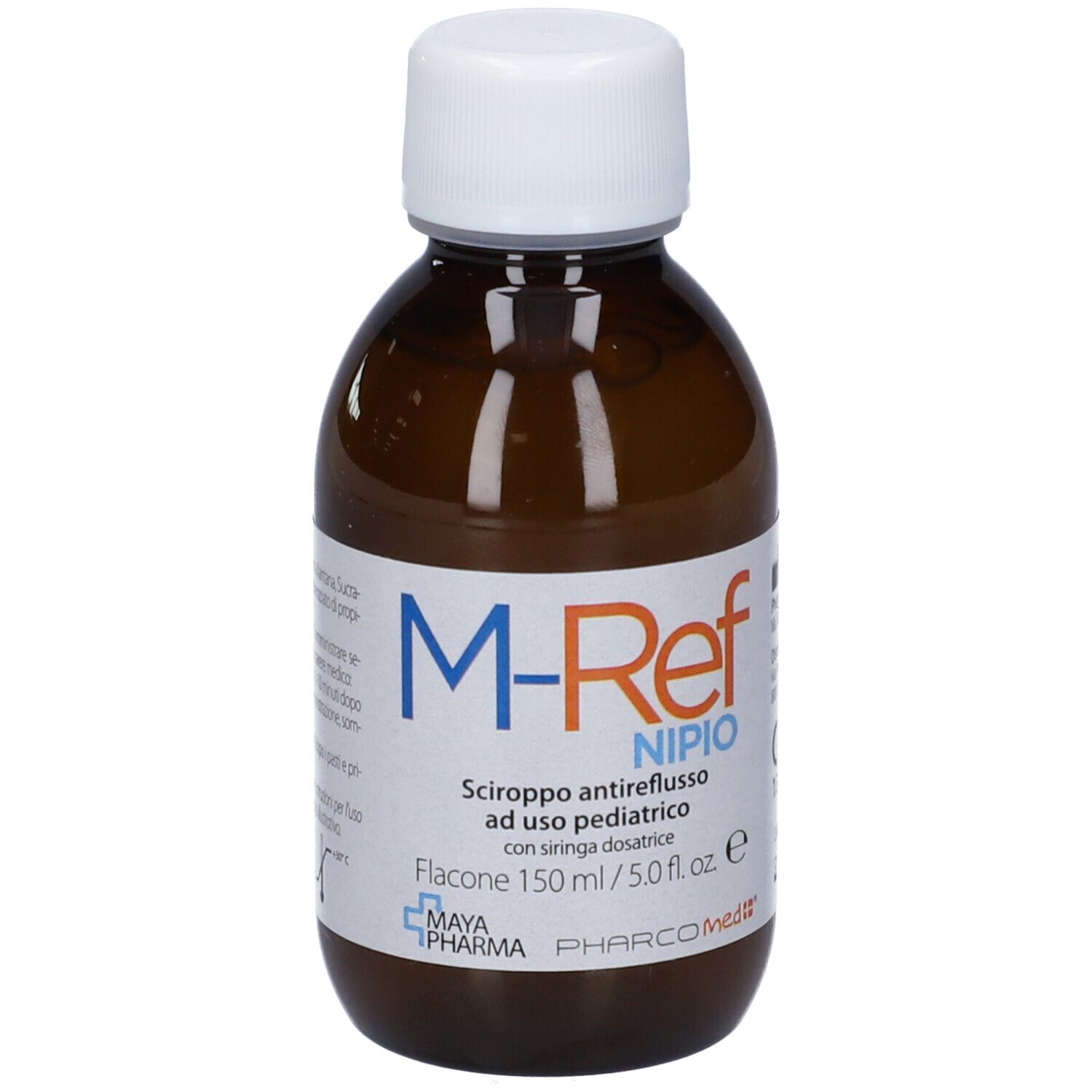 M-Ref Nipio Sciroppo Antireflusso Ad Uso Pediatrico 150 Ml Con Siringa Dosatrice