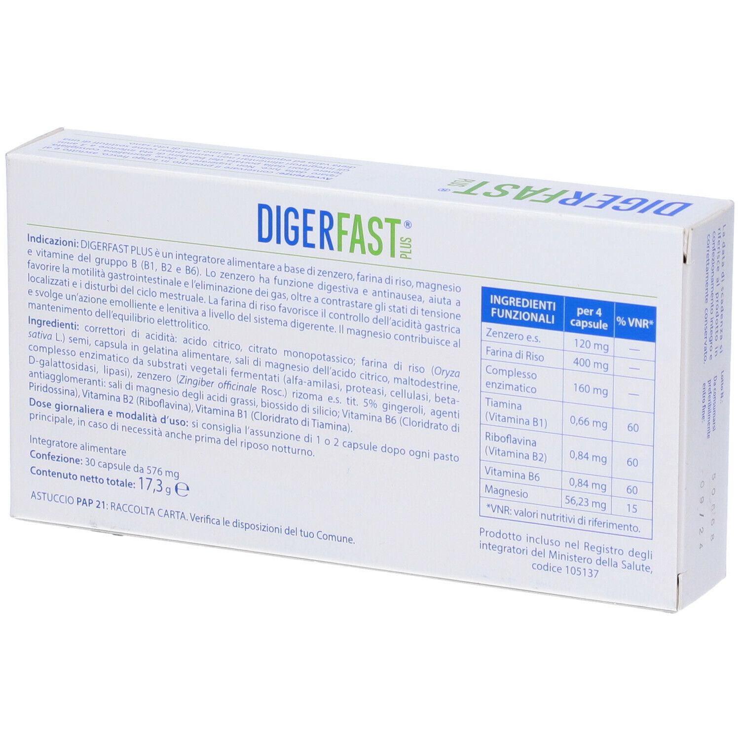 Digerfast Plus 30 Capsule