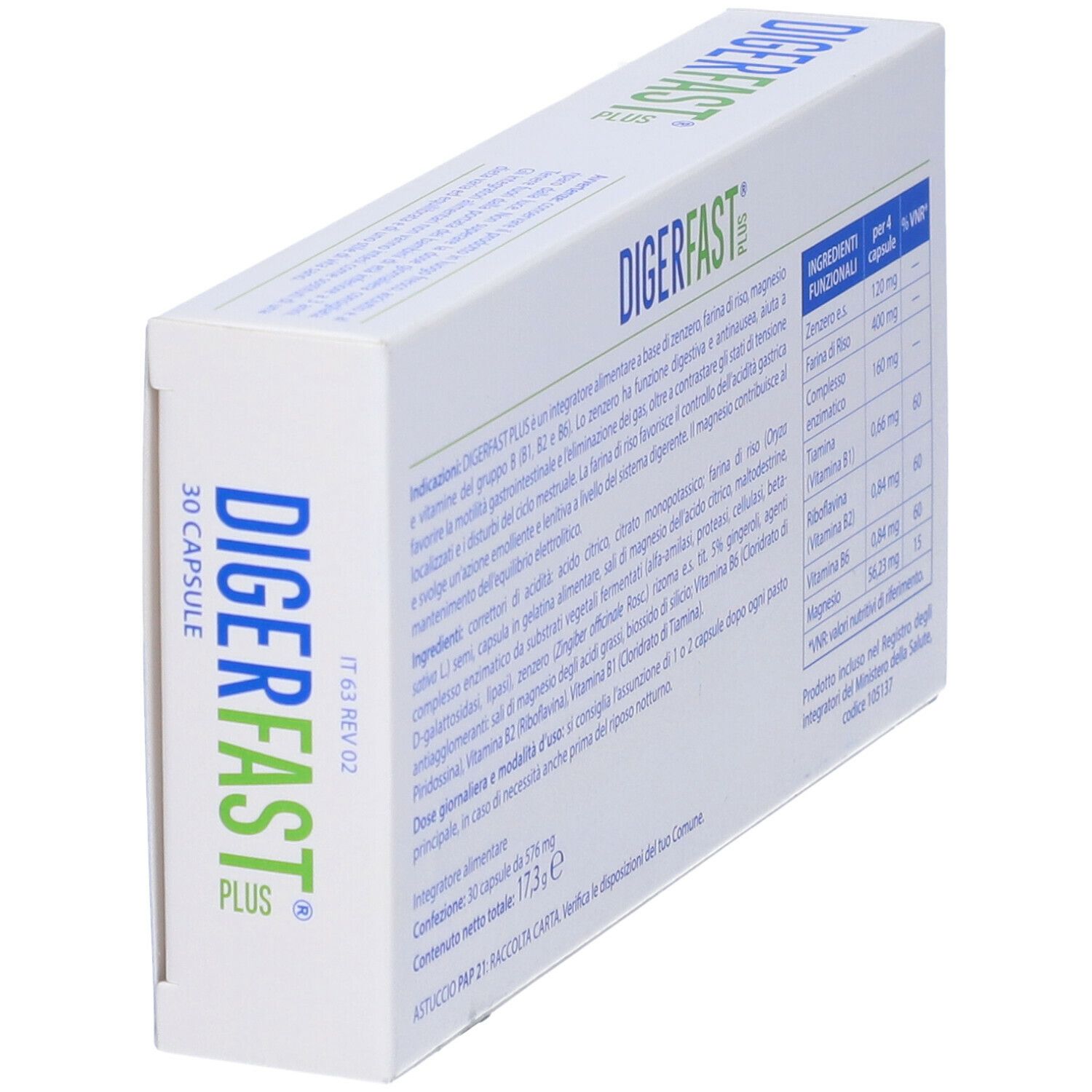 Digerfast Plus 30 Capsule