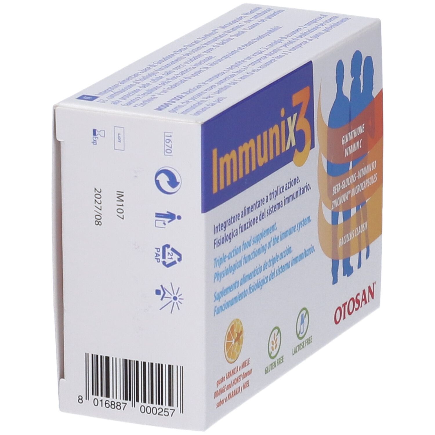 Immunix3 Otosan 40 Compresse Masticabili