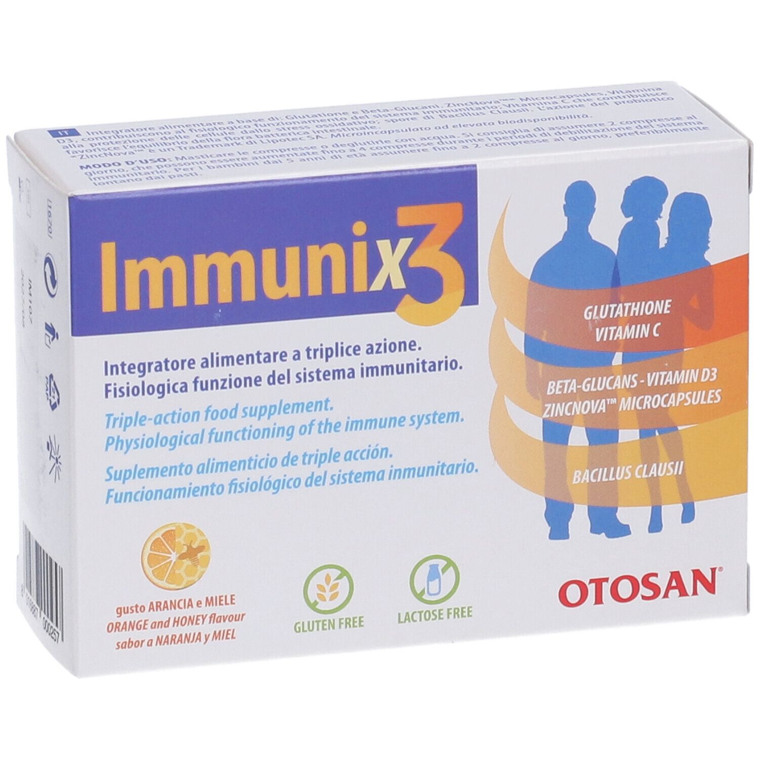 Immunix3 Otosan 40 Compresse Masticabili