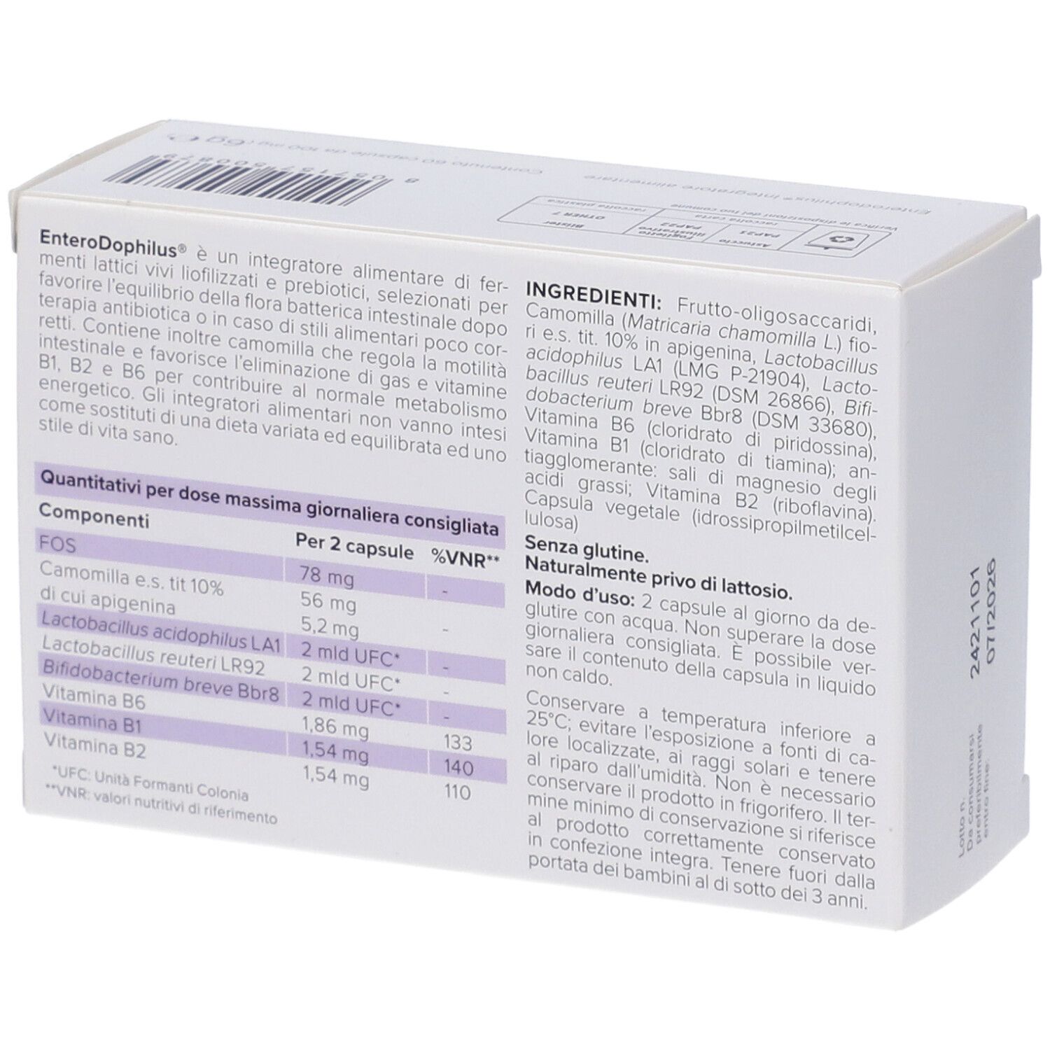 Pegaso Enterodophilus 60 Capsule