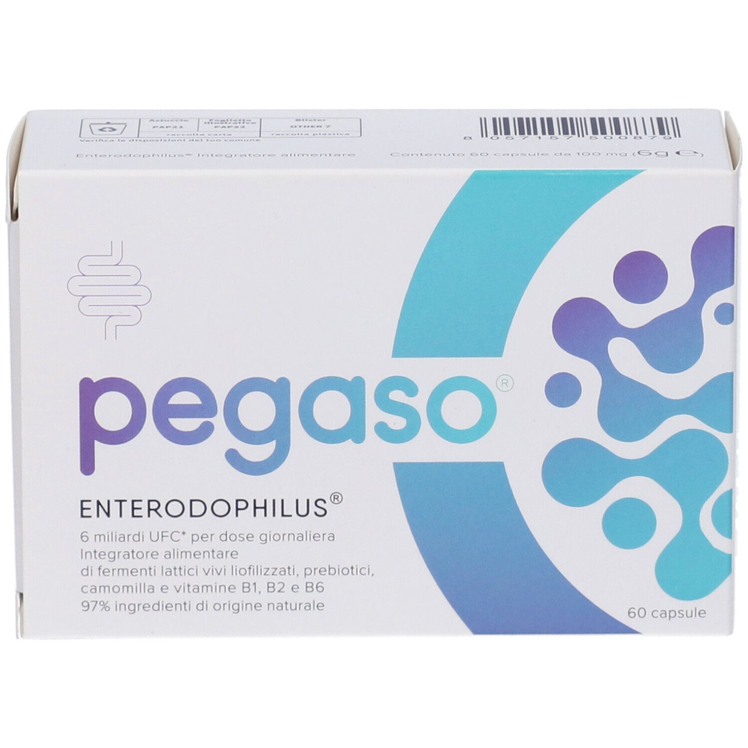 Pegaso Enterodophilus 60 Capsule