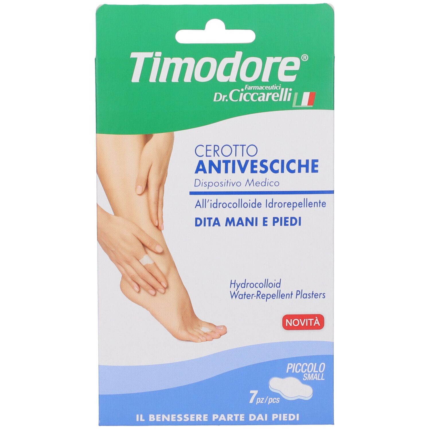 Timodore Cerotto Antivesciche Dita Mani e Piedi