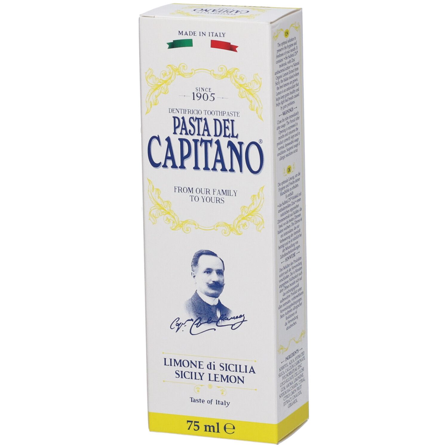 Pasta Del Capitano Dentifricio Limone di Sicilia