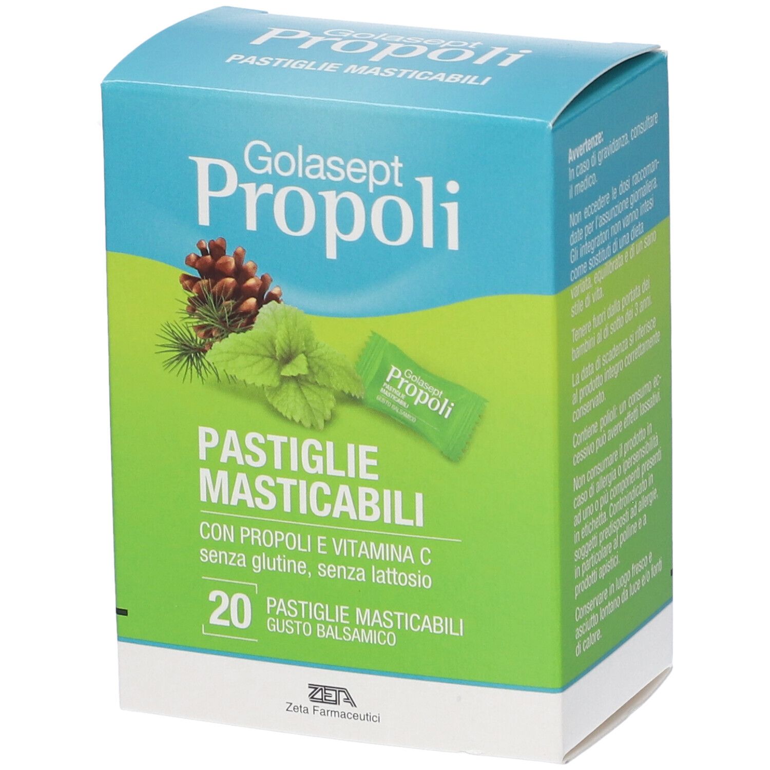 Golasept Propoli Pastiglie Masticabili Gusto Balsamico