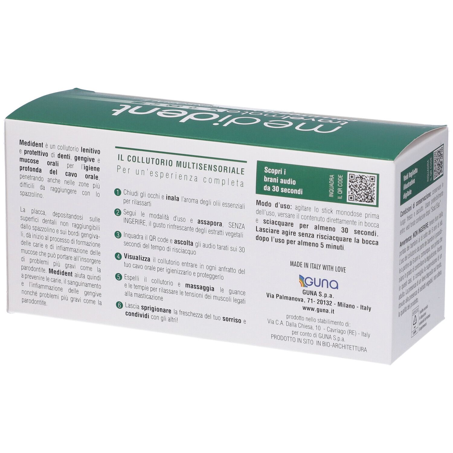 Medident Travelmate Collutorio Multisensoriale 15 Stick Da 10 Ml