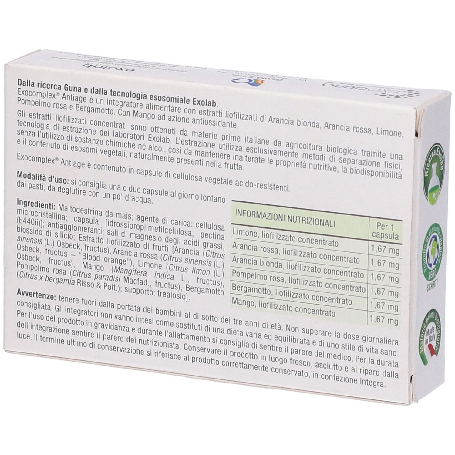Exocomplex Antiage 30 Capsule