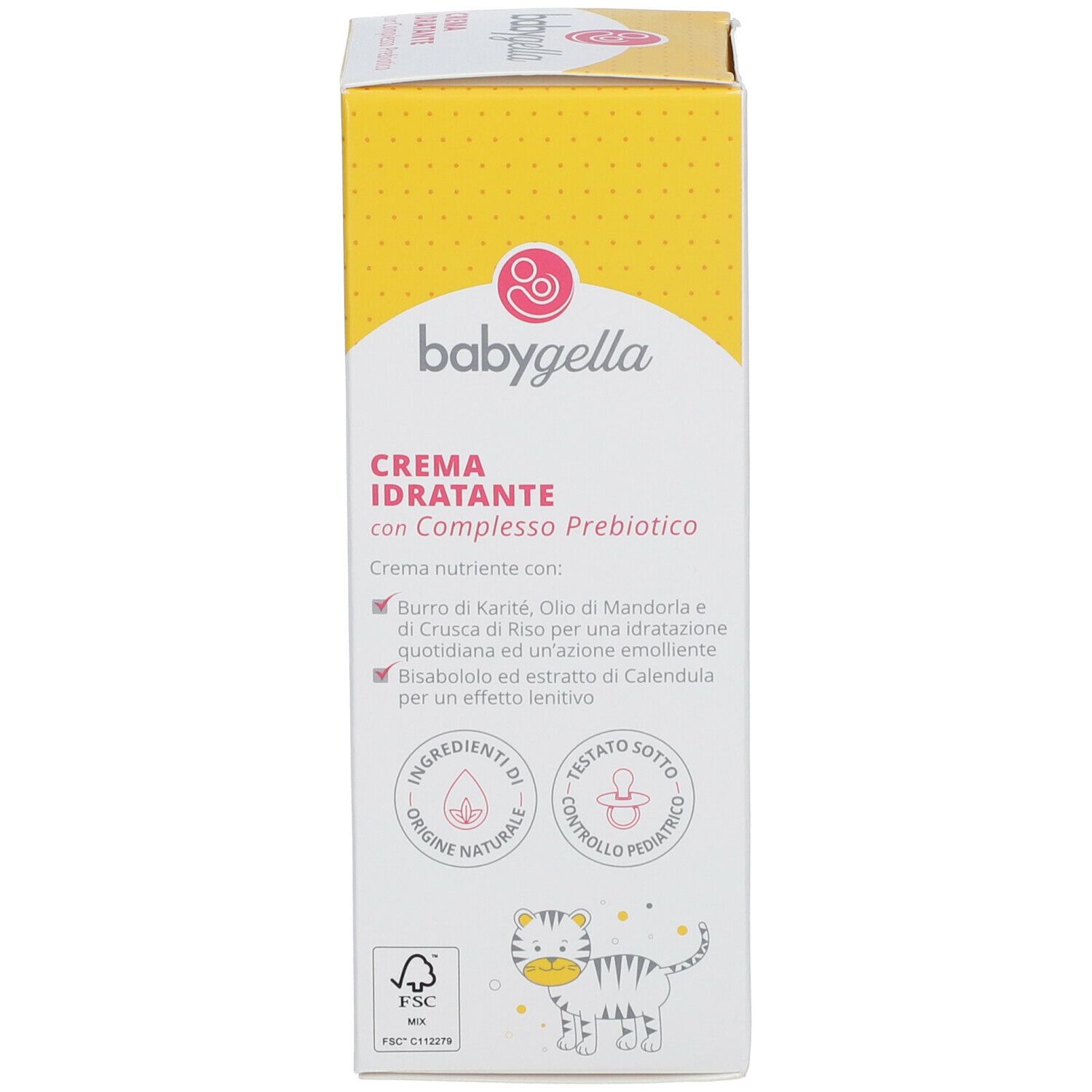 Babygella Crema Idratante con Complesso Prebiotico