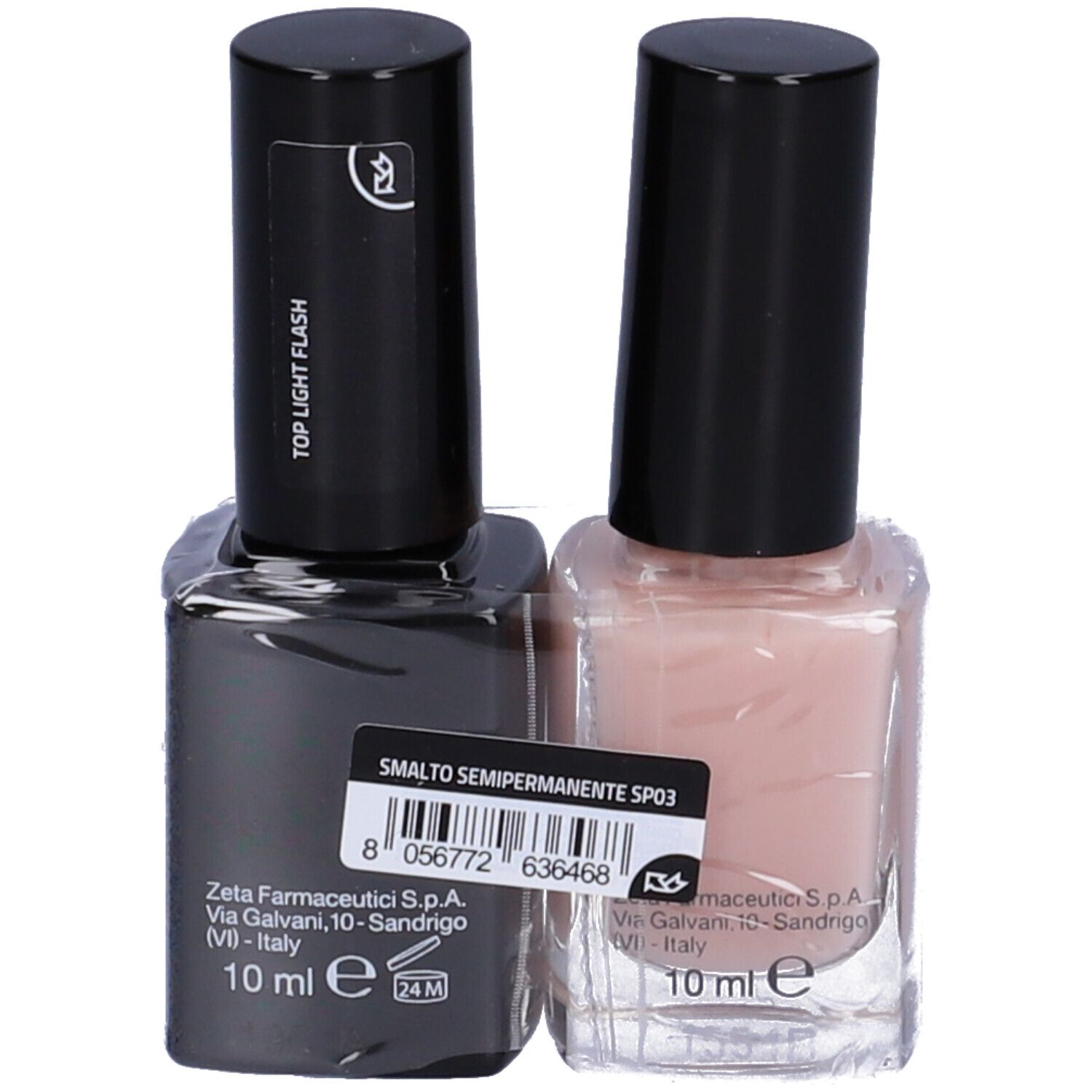 Euphidra Smalto Semipermanente Sp03 con Top Coat Light