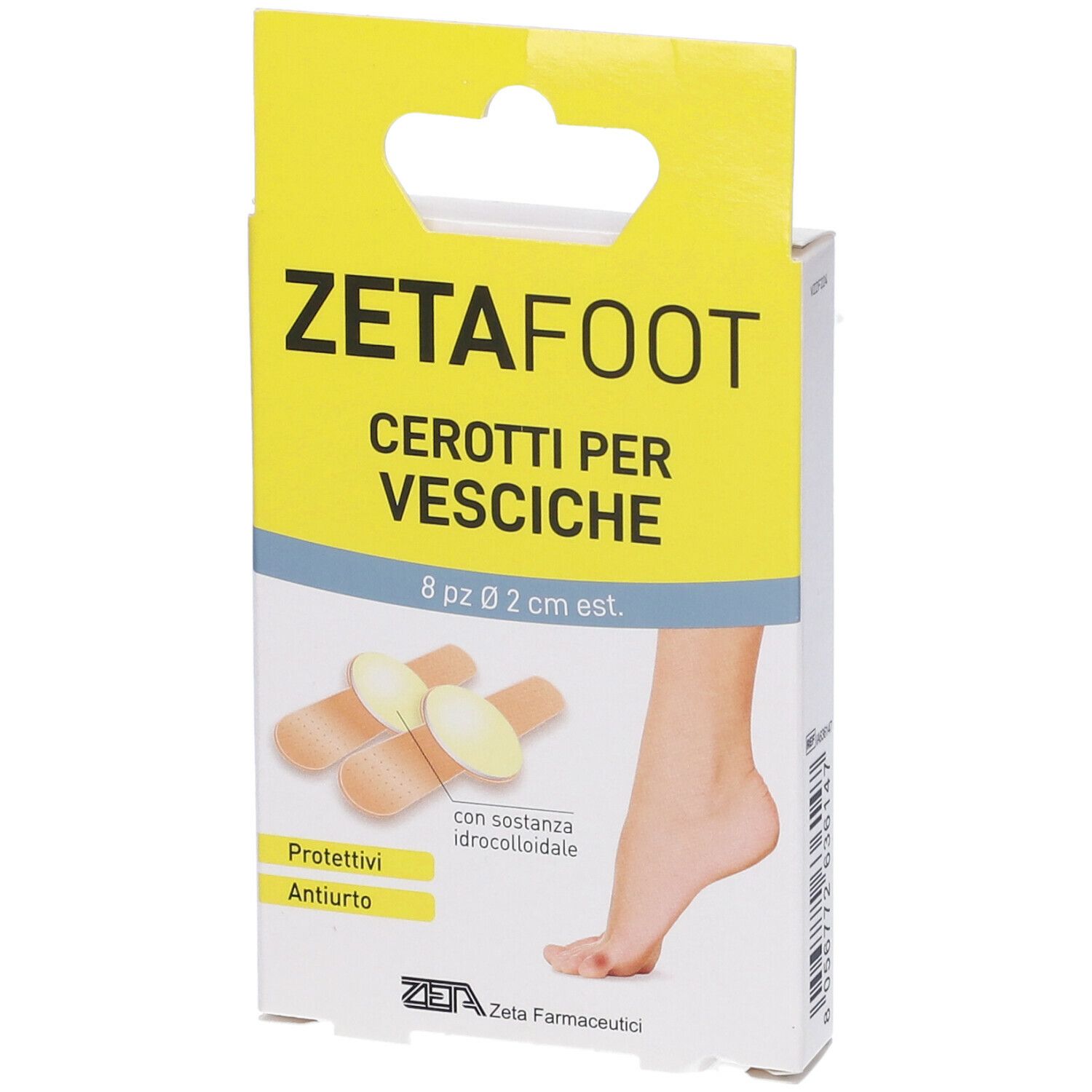 Zetaf Cer Idrocol Vesciche 8Pz