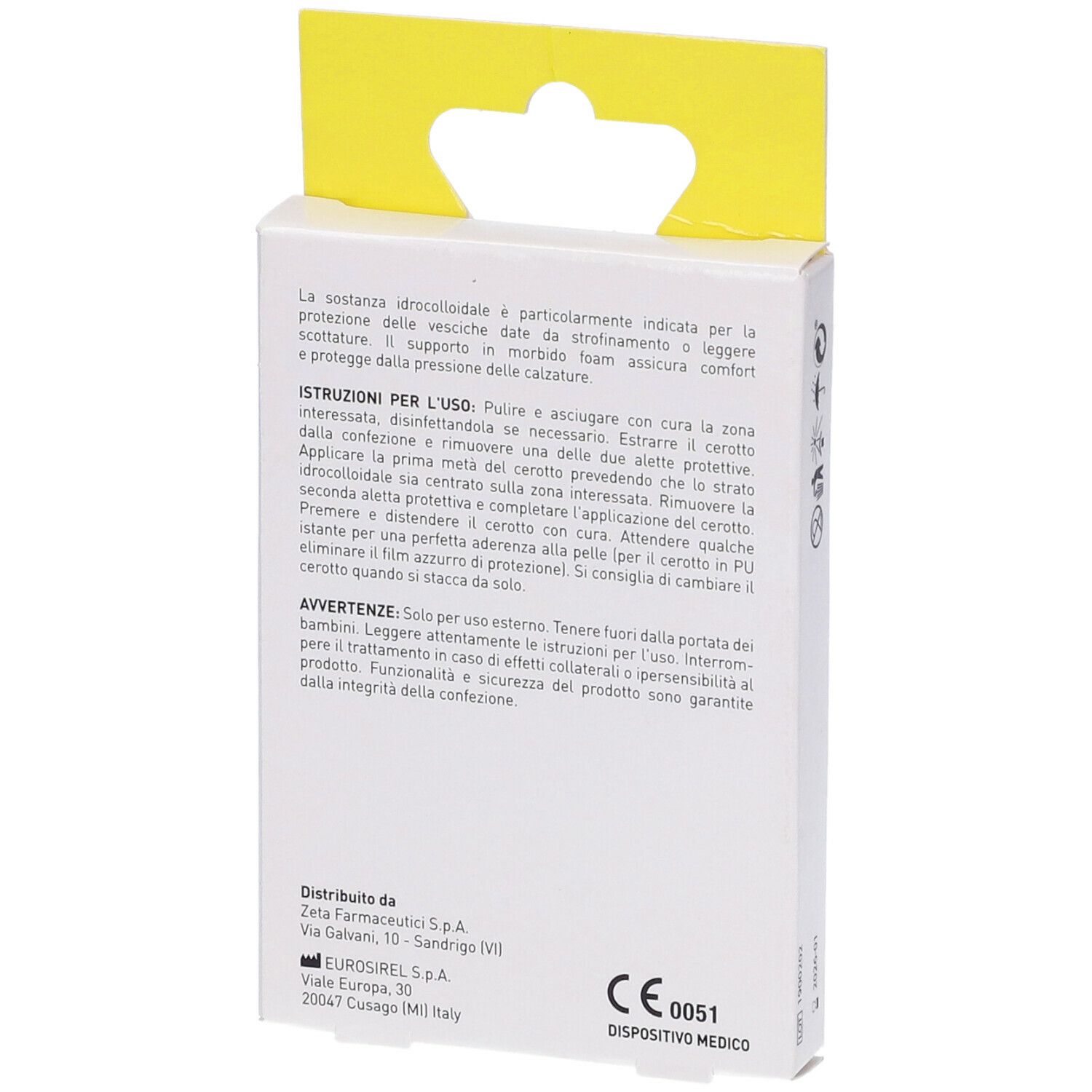 Zetaf Cer Idrocol Vesciche 8Pz