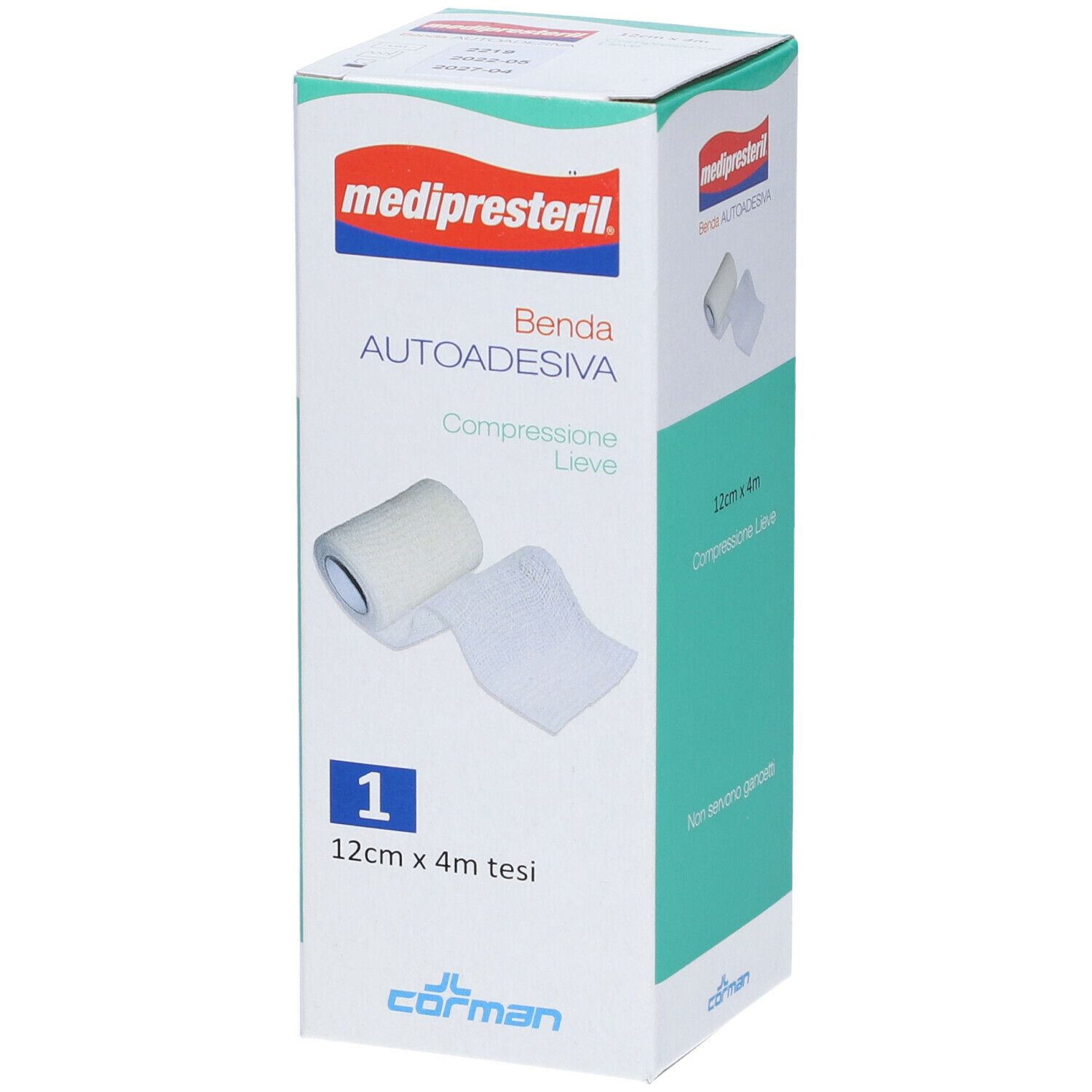 MediPresteril 1 Benda autoadesiva 4 cm x 4 m tesi