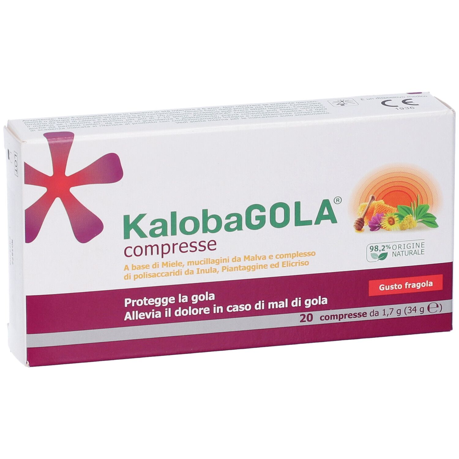 Kalobagola 20 Compresse Fragola