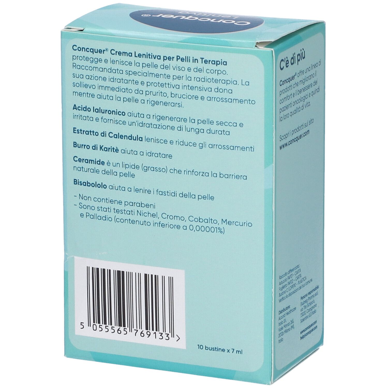 Concquer Crema Lenitiva 10X7Ml