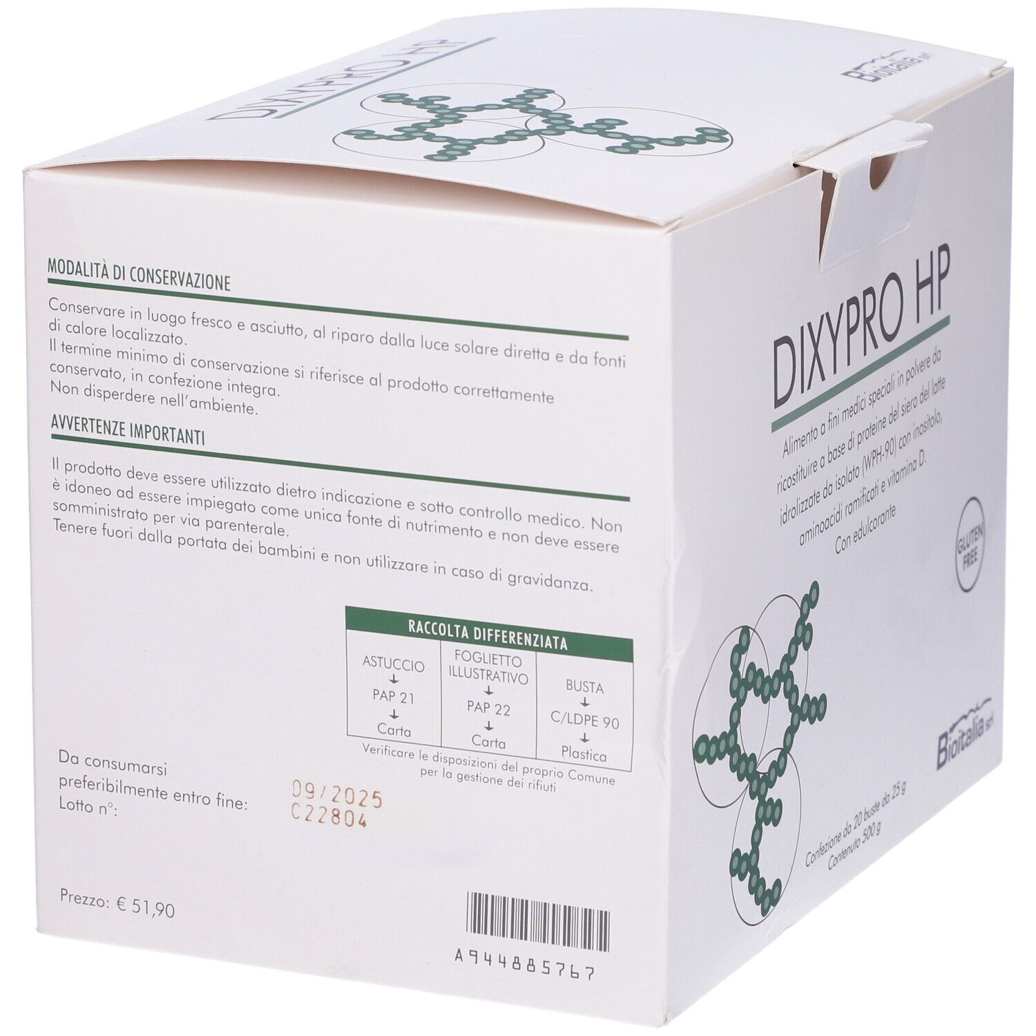 Dixypro Hp 20 Bustine 25 G