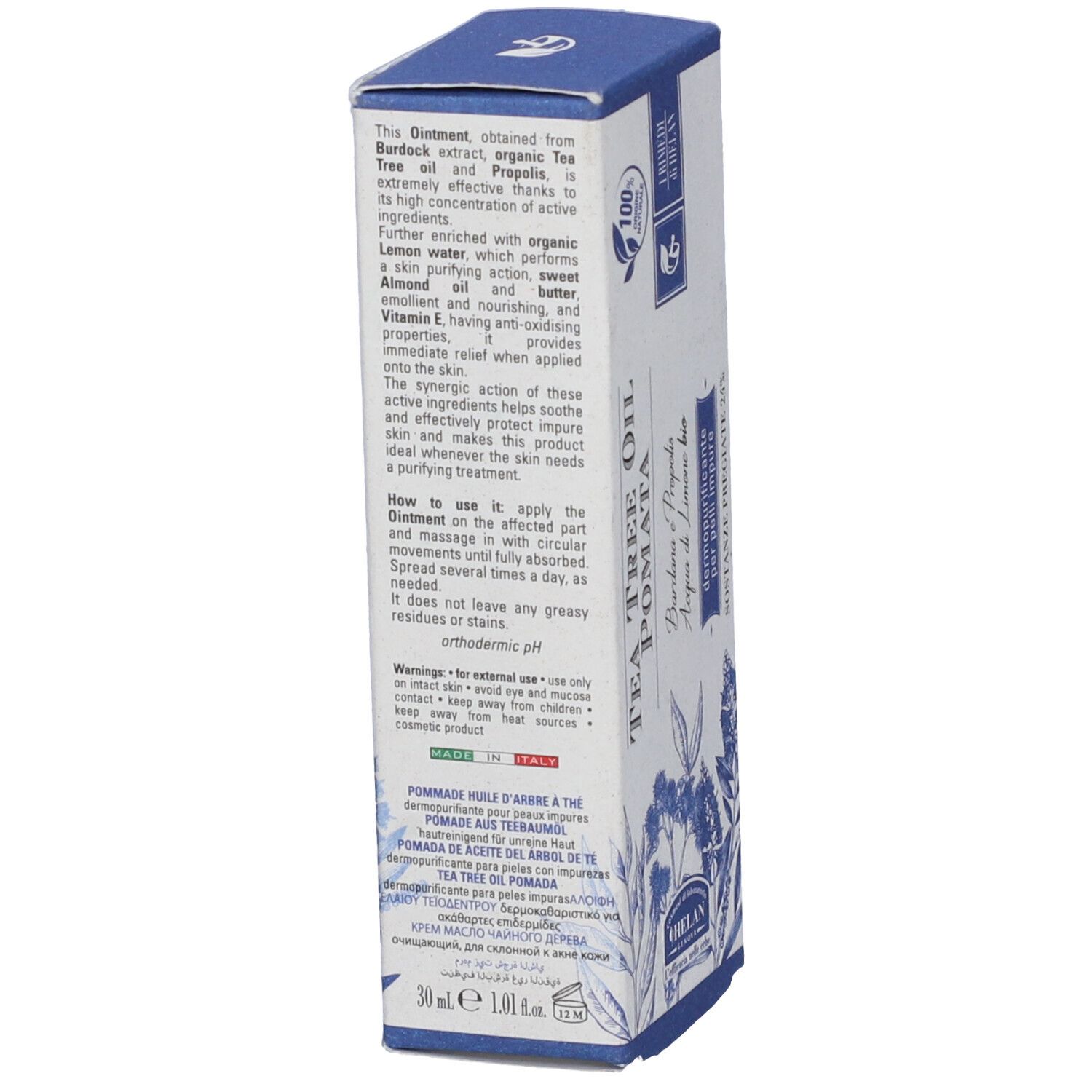 I Rimedi Di Helan Tea Tree Oil Pomata 30 Ml