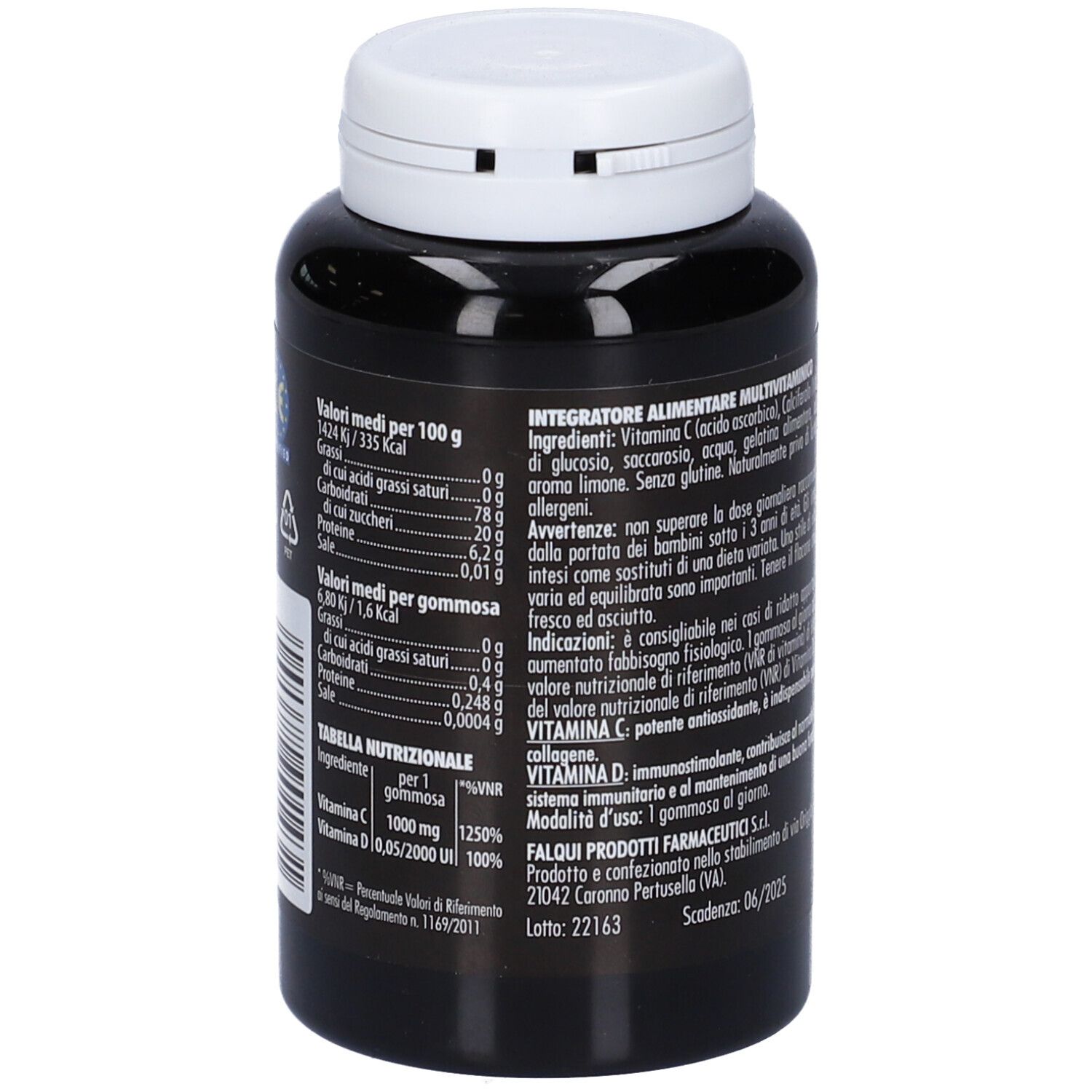 Falqui ItalStadium VIT C+D Caramelle Gommose