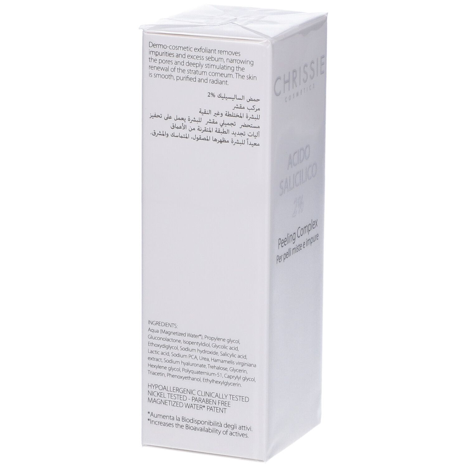 Chrissie Acido Salicilico 2% Peeling Complex Tutti i Tipi di Pelle