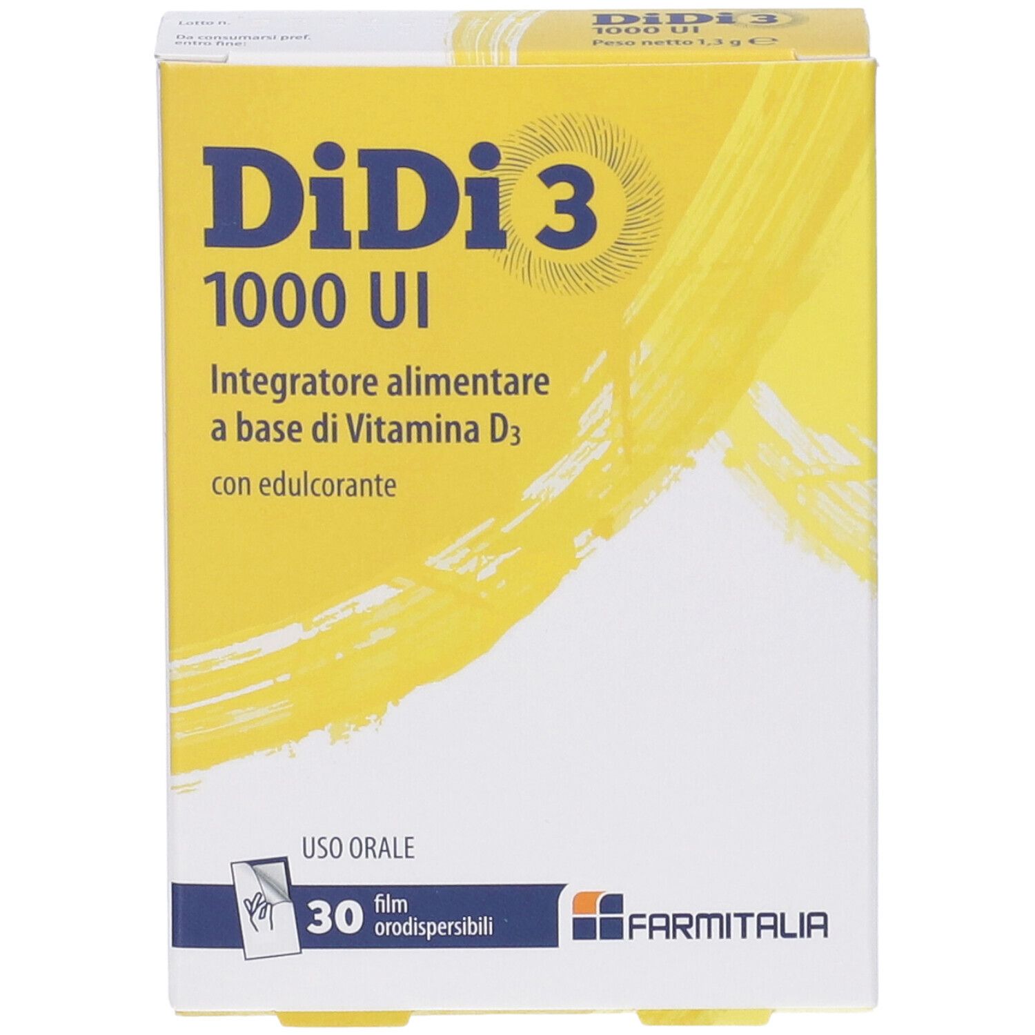 Didi3 1000 Ui 30 Film Orodispersibili