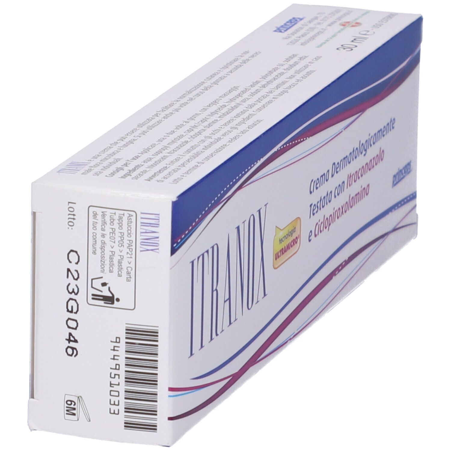Itranox Crema 30 Ml