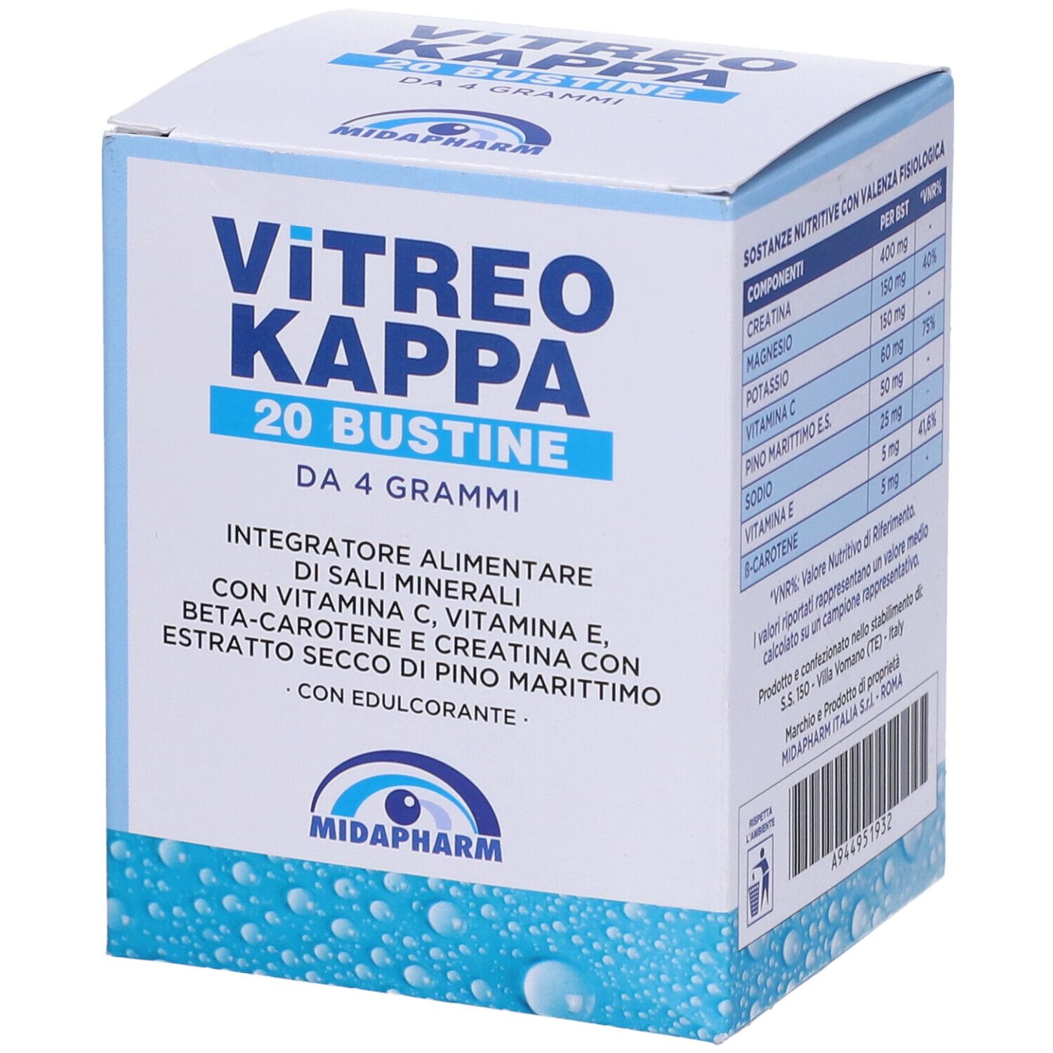 Vitreo Kappa 20 Bustine