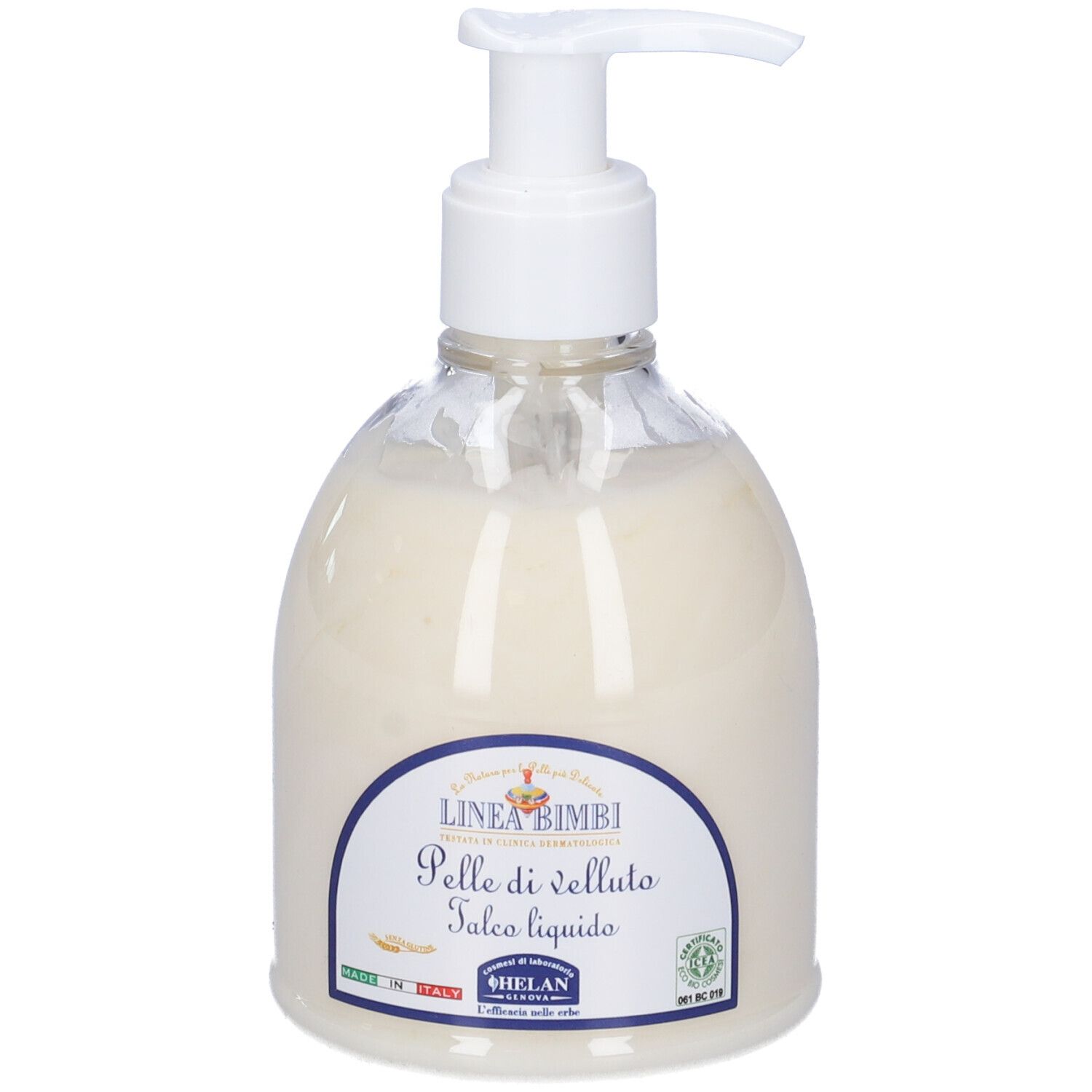 Helan Bimbi Pelle Di Velluto Talco Liquido 240 Ml