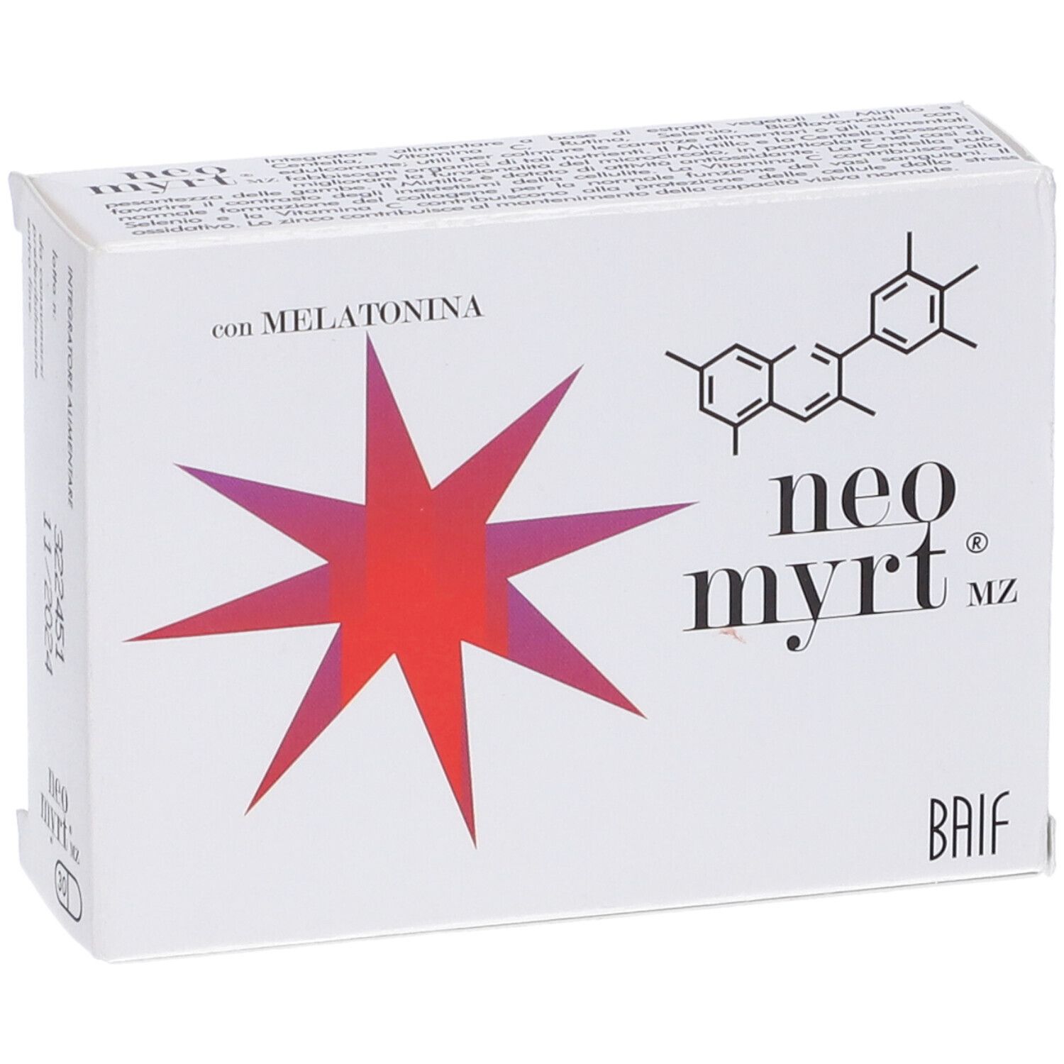 Neomyrt Mz 30 Compresse