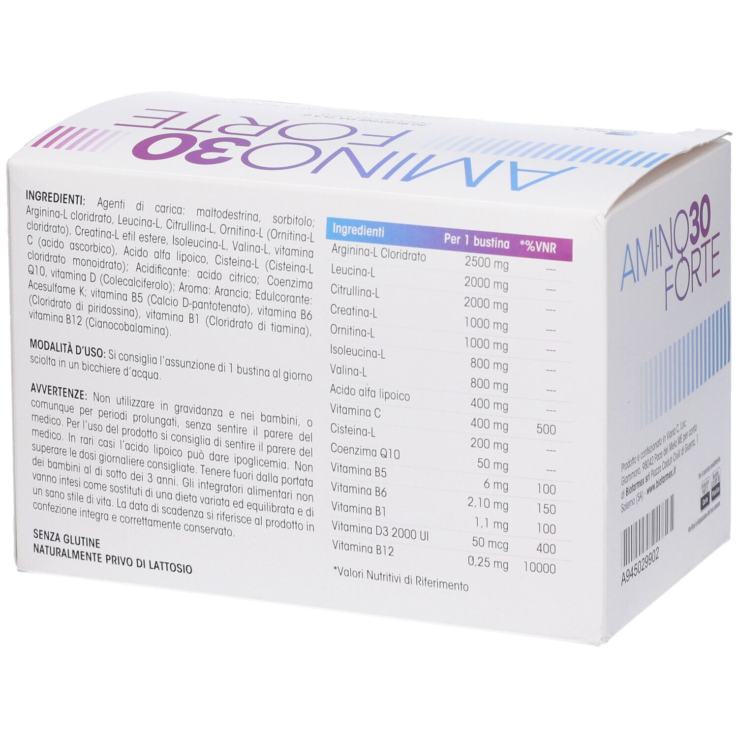 Amino 30 Forte 30 Bustine