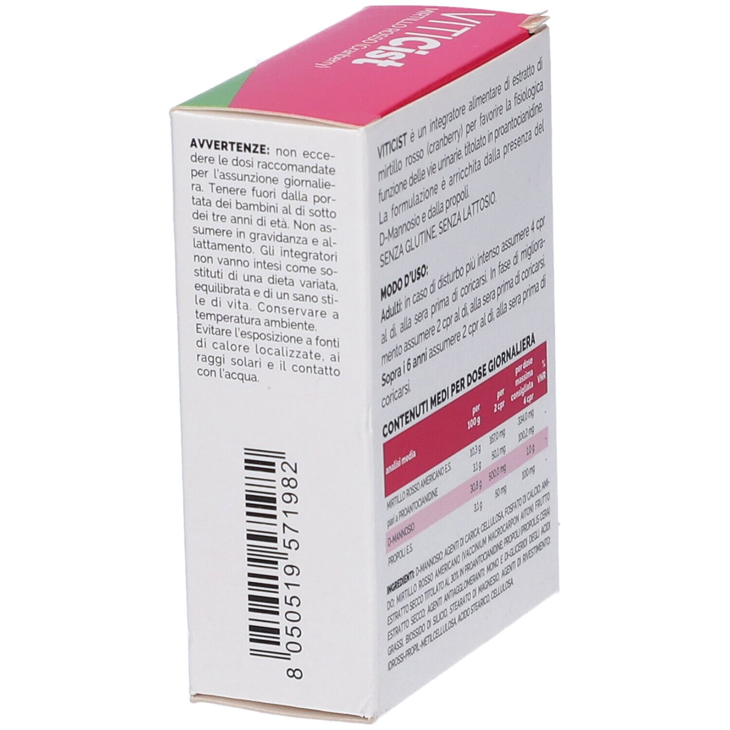 Viticist Mirtillo 20 Compresse Rivestite