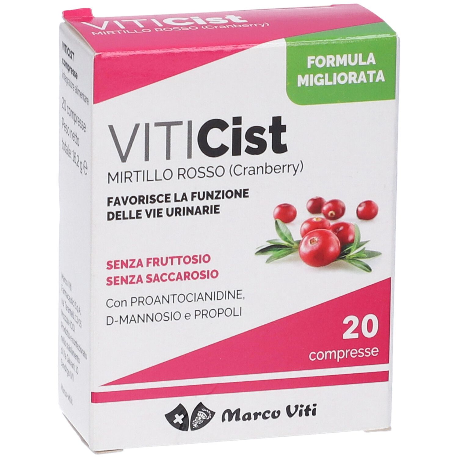 Viticist Mirtillo 20 Compresse Rivestite
