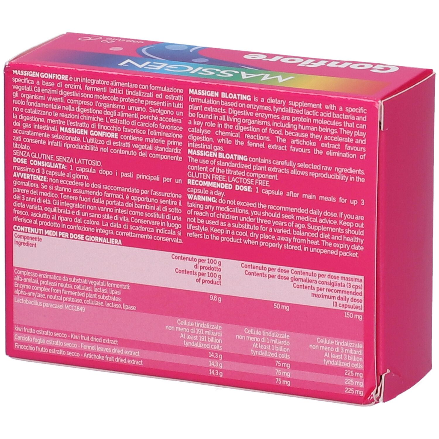 Massigen Gonfiore 20 Capsule