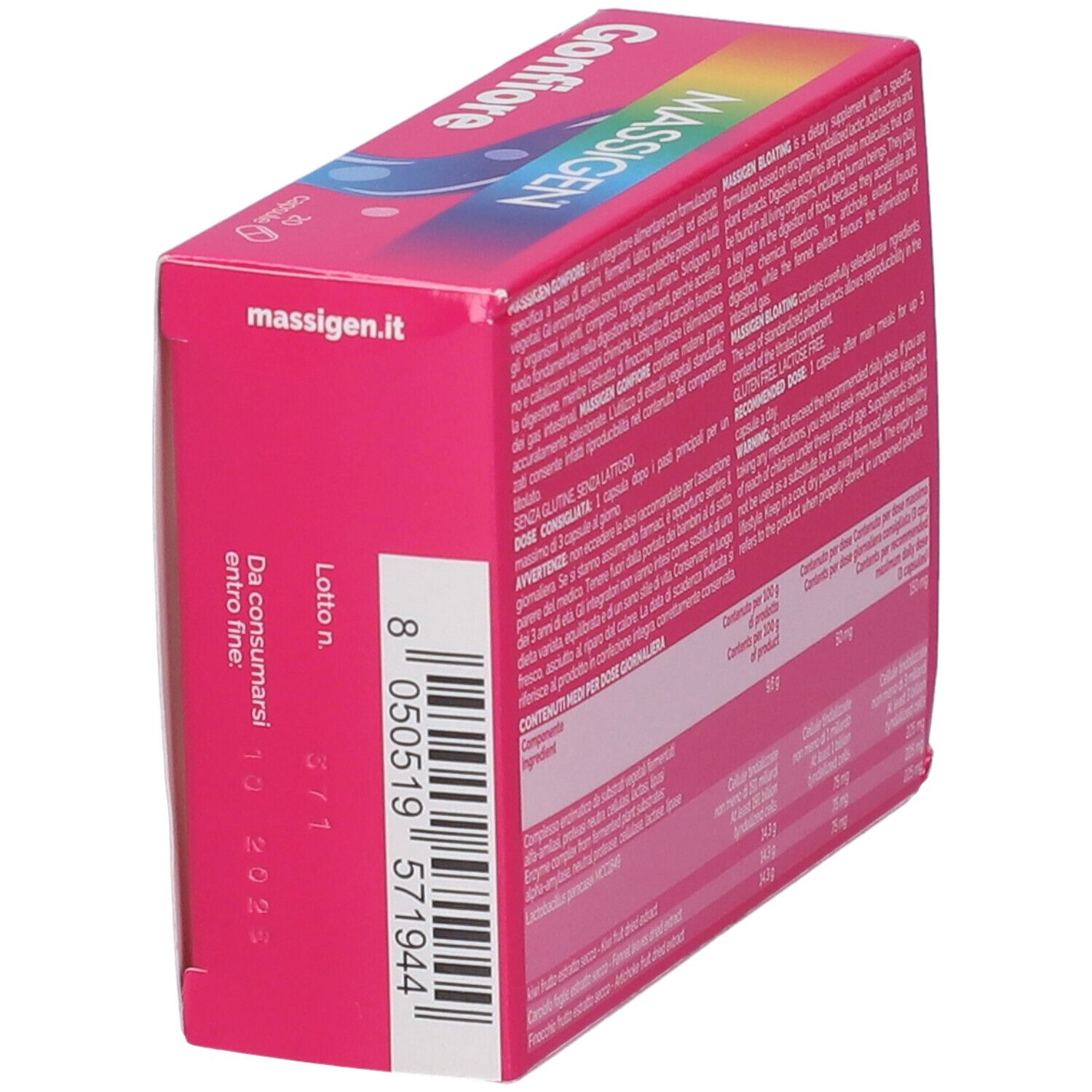 Massigen Gonfiore 20 Capsule
