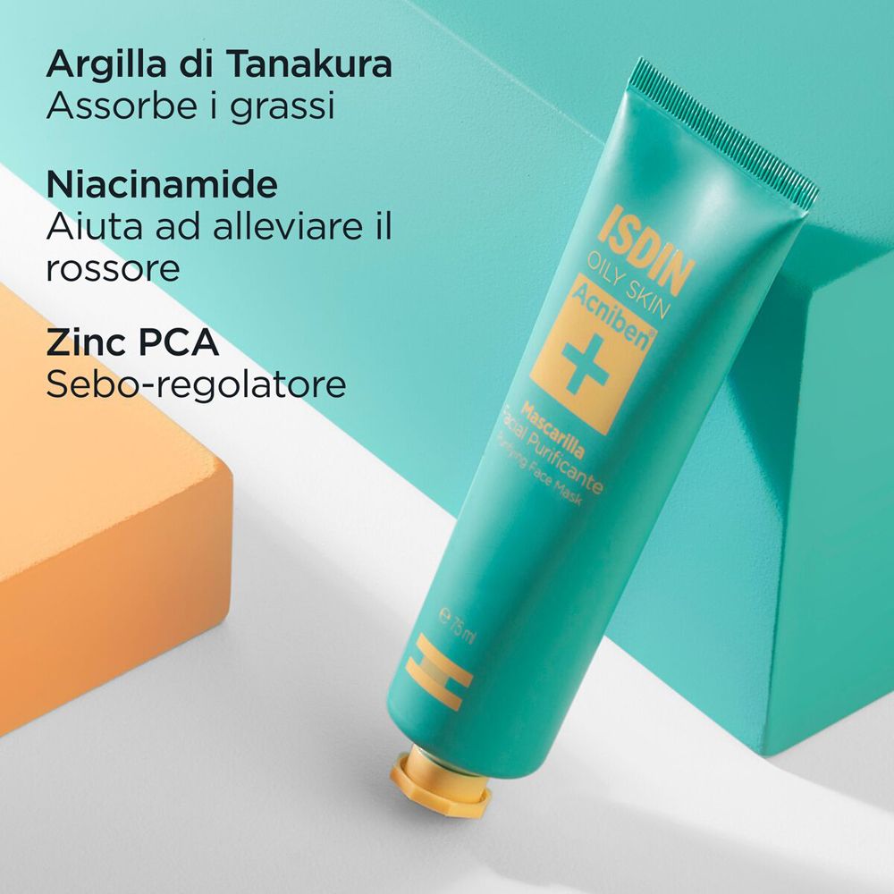 ISDIN Acniben Face Mask 75ml - Maschera Viso Purificante
