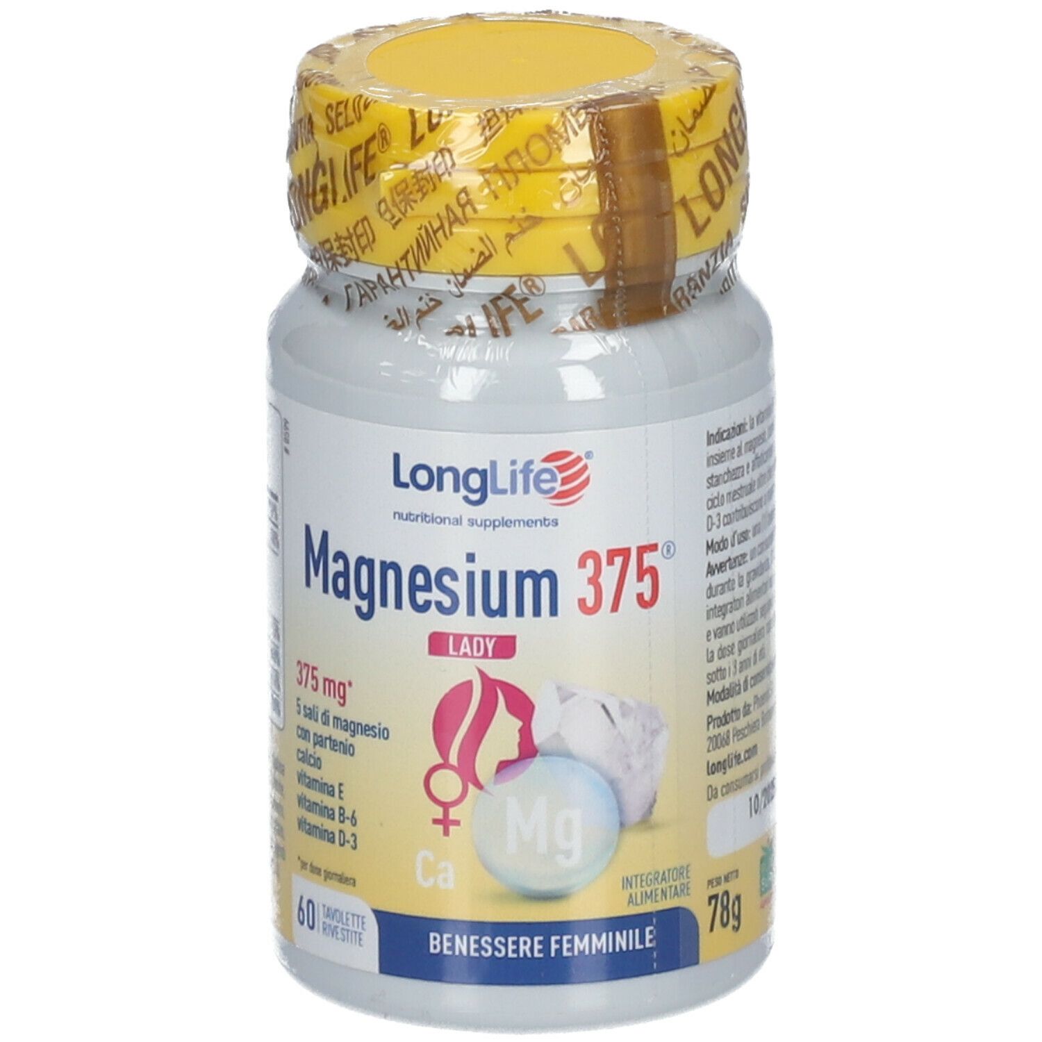 LongLife® Magnesium 375® Lady